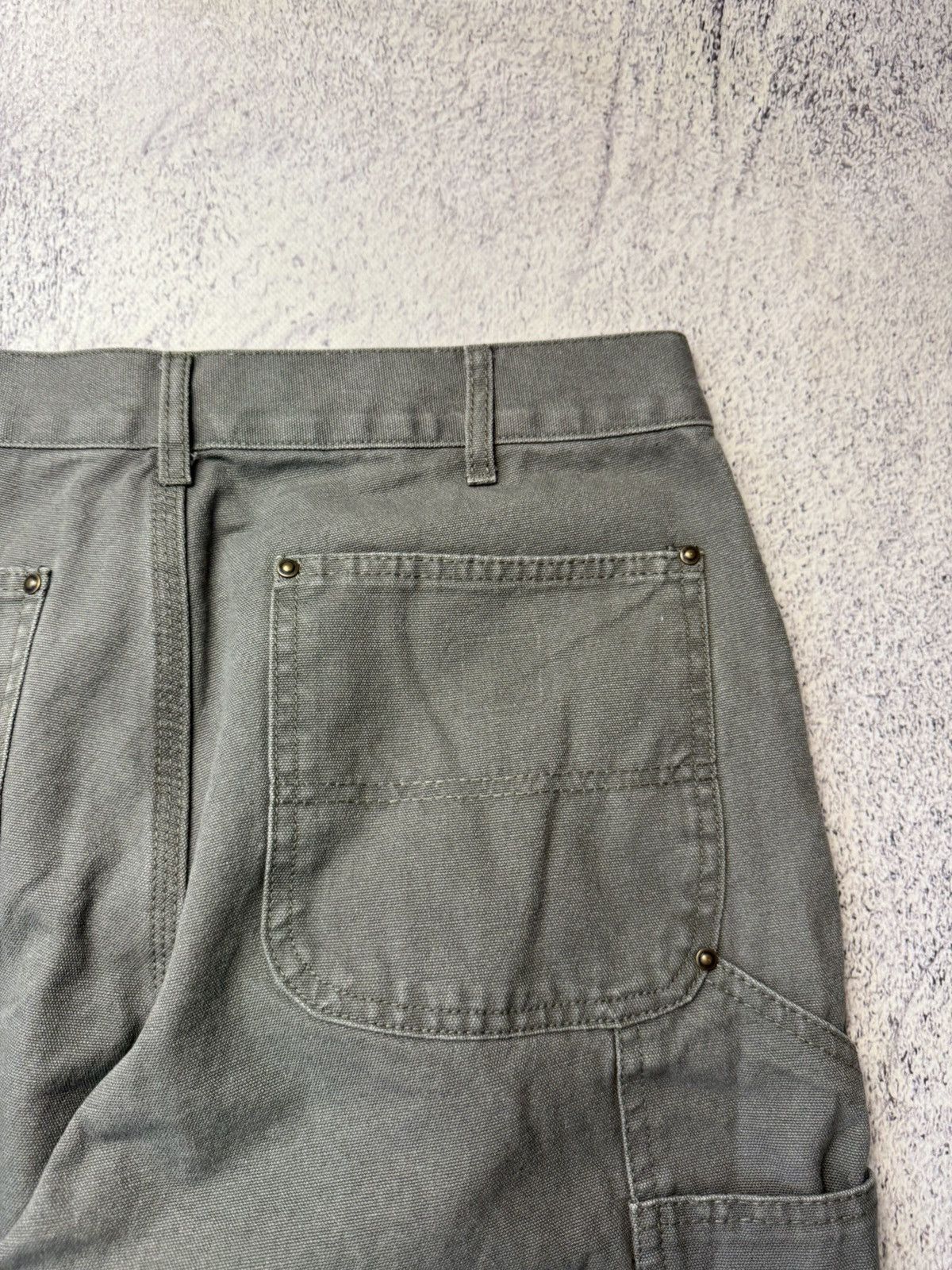 Carhartt Vintage Carhartt Double Knee Work Wear Pants Grey Sz 30 x 32 Size US 32 / EU 48 - 5 Thumbnail