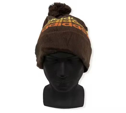 Adidas × Vintage Vintage Adidas Spell Out Beanie Hat Size ONE SIZE - 2 Thumbnail