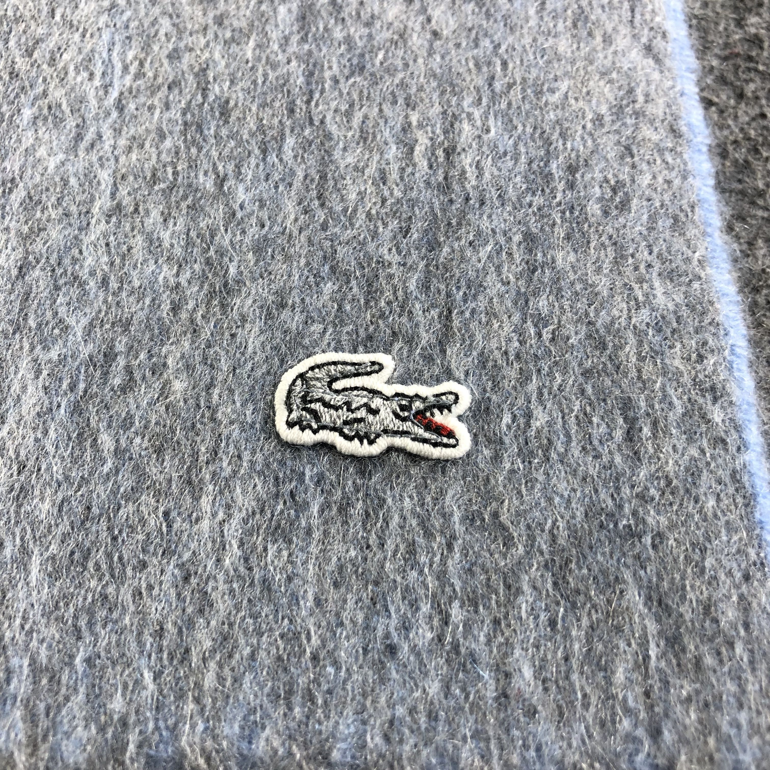 Lacoste Lacoste Cashmere Scarf Muffler Neckwear V2133 Size ONE SIZE - 4 Thumbnail