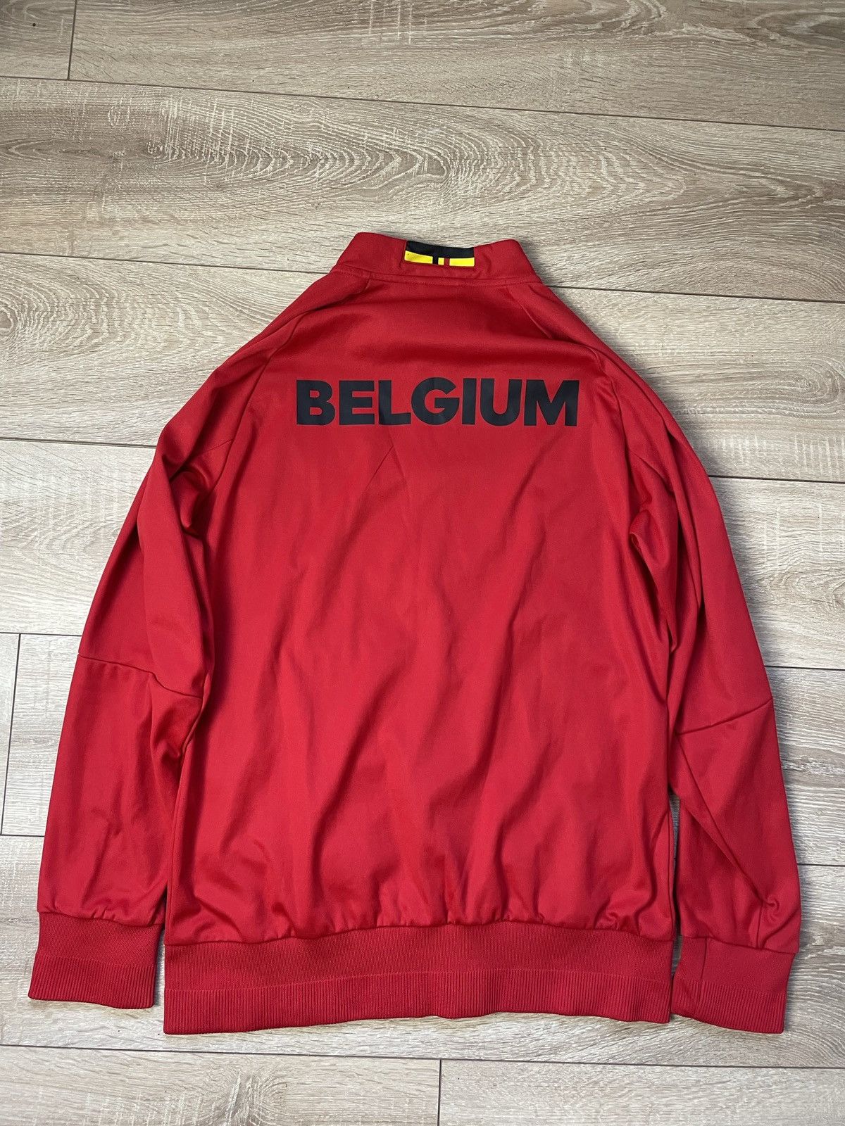Adidas Belgium National Team Football Track Top Jacket 2016-2017 L Size US L / EU 52-54 / 3 - 5 Thumbnail