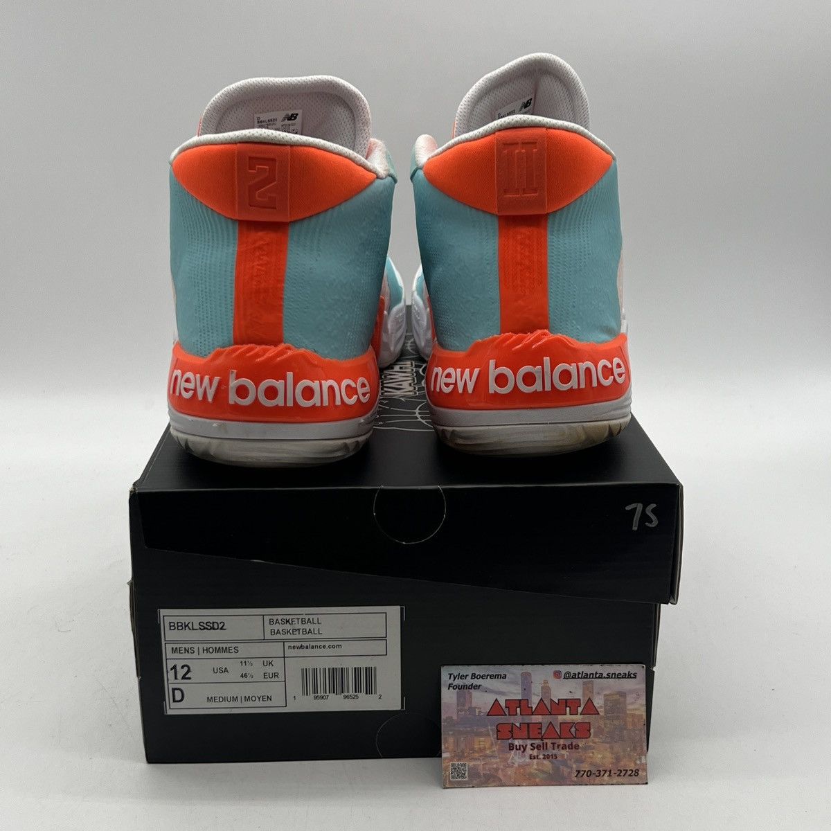 New Balance Kawhi 2 clippers Size US 12 / EU 45 - 3 Thumbnail