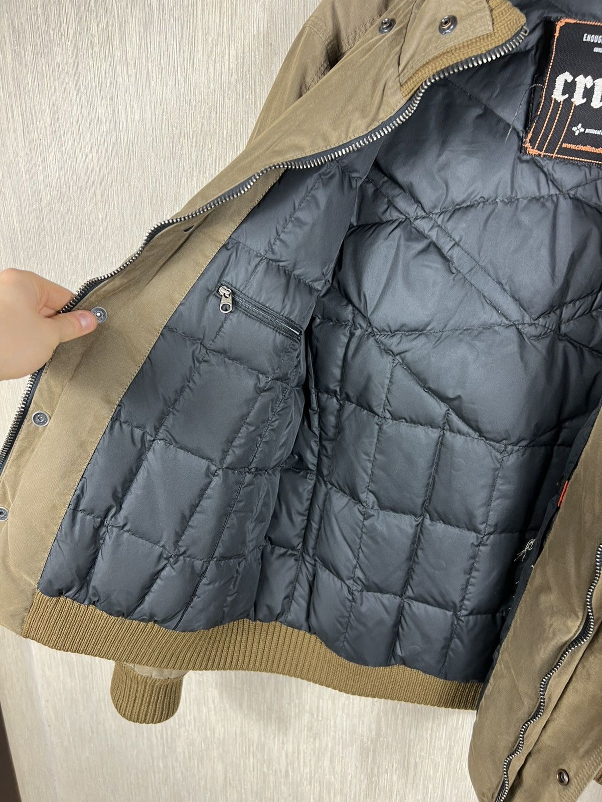 Alyx Crust Cinelli Studio italian asymmetrical down jacket alyx Size US L / EU 52-54 / 3 - 23 Thumbnail