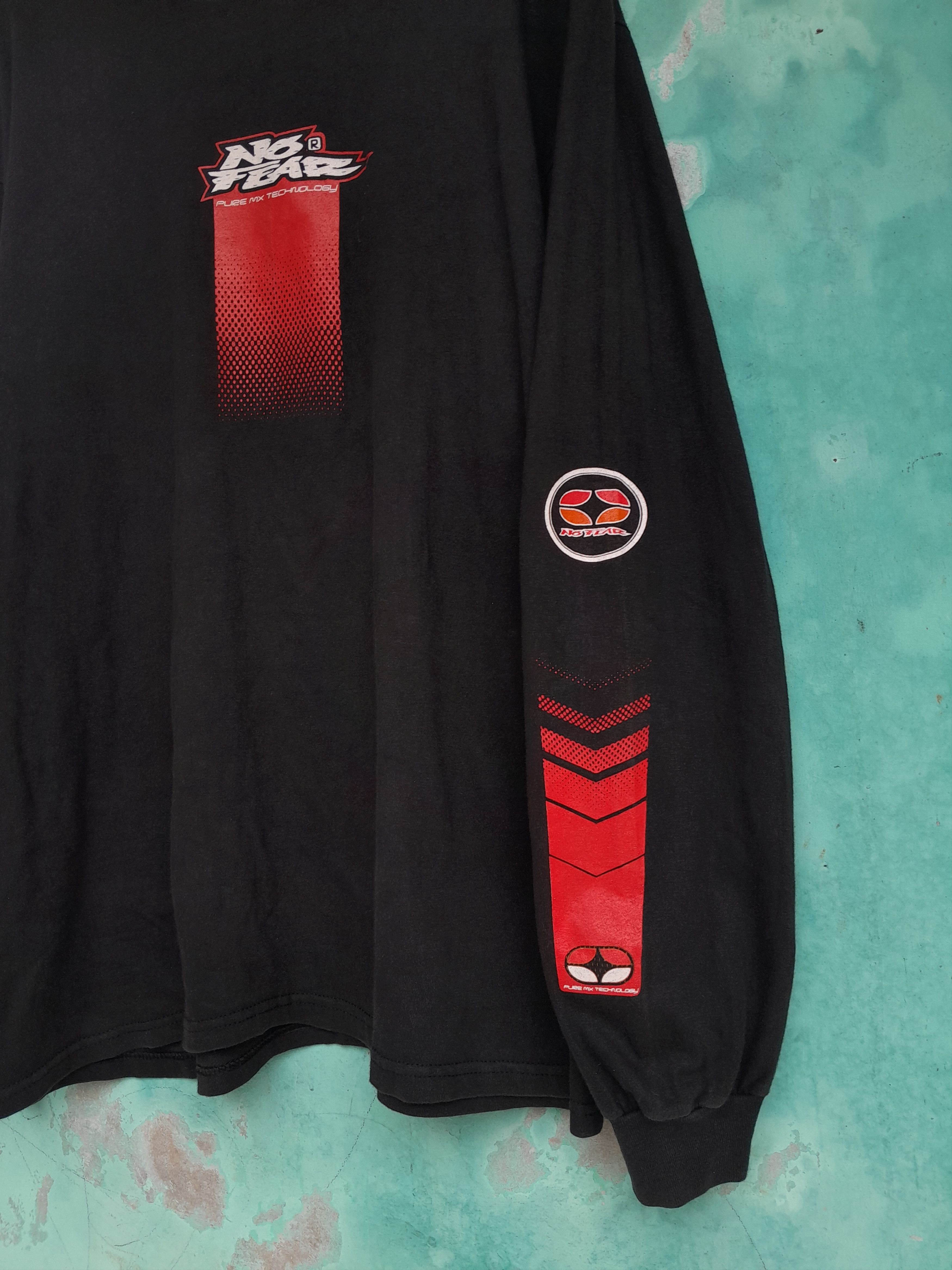 No Fear Vintage 90s NO FEAR Pure Mx Technology Long sleeve Shirt Size US L / EU 52-54 / 3 - 5 Thumbnail