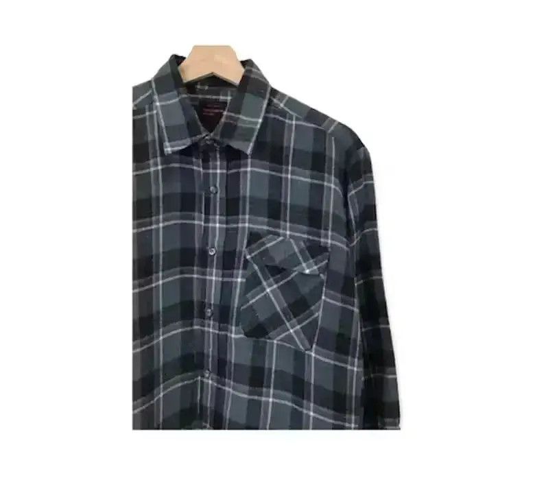 Flannel Midomirale Stadio Plaid Tartan Flannel Shirt Size US M / EU 48-50 / 2 - 4 Thumbnail
