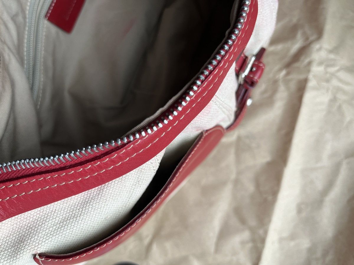 Bally BALLY Canvas Leather Hobo Bag Size ONE SIZE - 16 Thumbnail