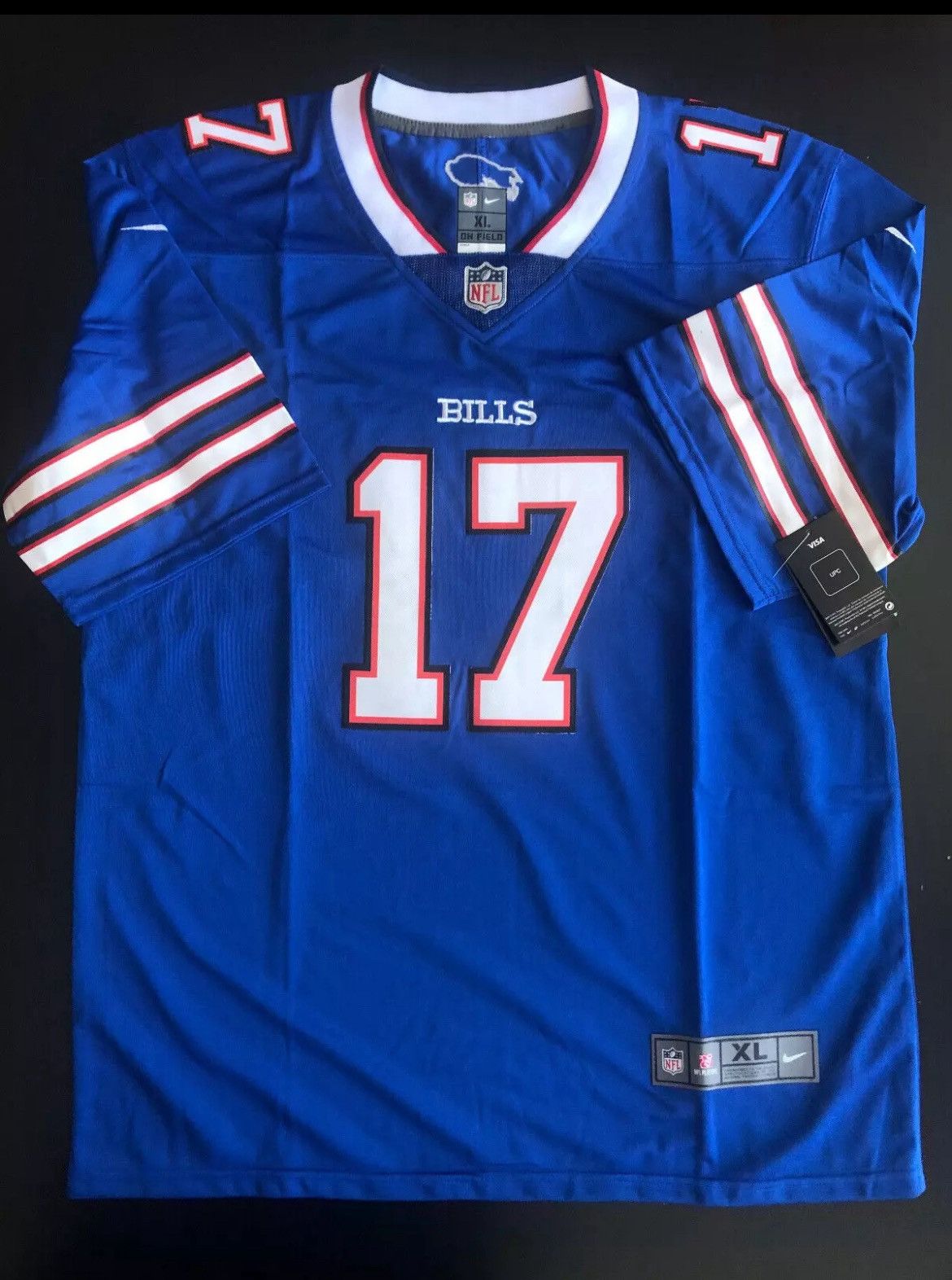 Nike New Nike Josh Allen #17 Buffalo Bills Jersey Size Large Size US L / EU 52-54 / 3 - 1 Thumbnail