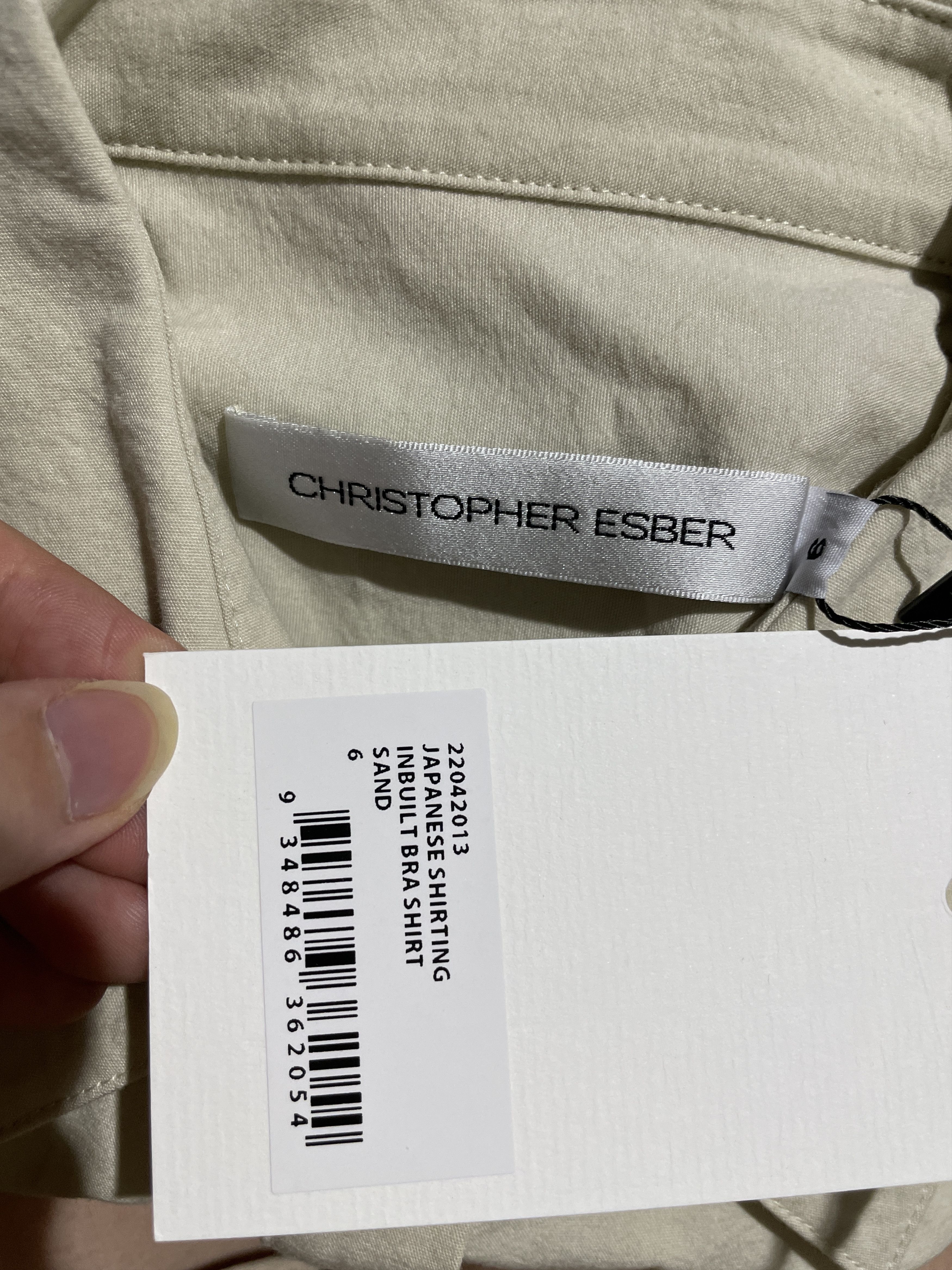 Christopher Esber Inbuilt Bra Shirt Size XS / US 0-2 / IT 36-38 - 9 Thumbnail