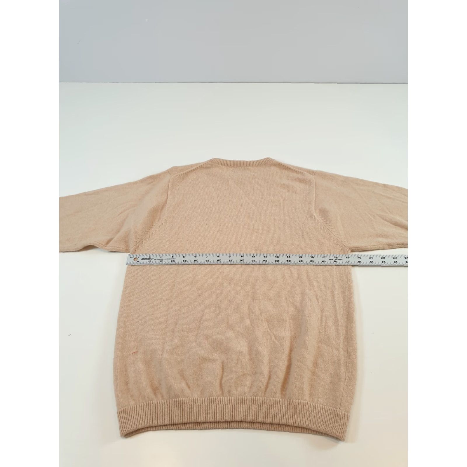 Vintage VINTAGE Snow Lotus Sweater Womens 40 Beige 100% Cashmere Floral Embroidered Pullover Size S / US 4 / IT 40 - 6 Thumbnail