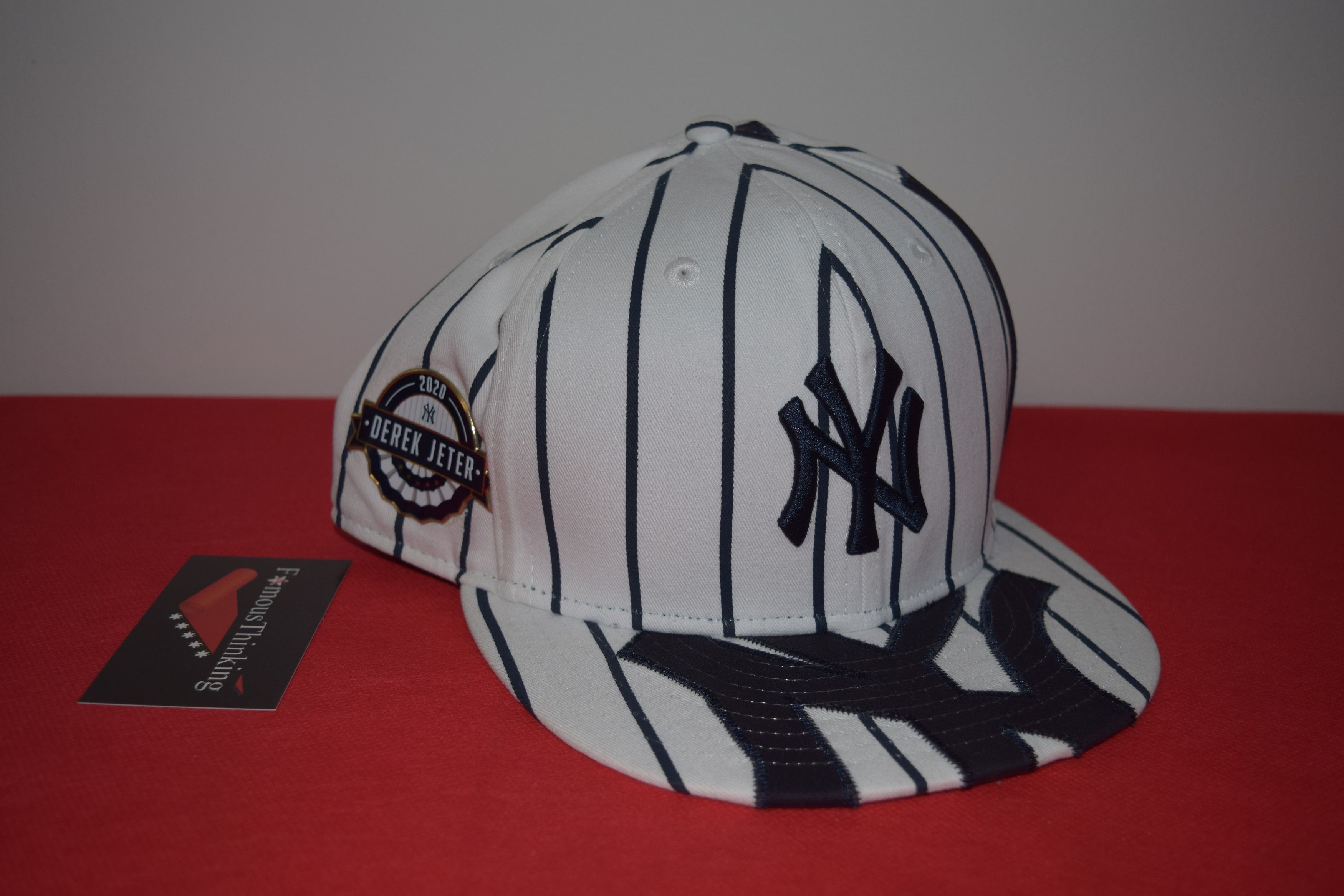 New Era MLB New Era Era New York Yankees Derek Jeter HOF hat Size ONE SIZE - 7 Thumbnail