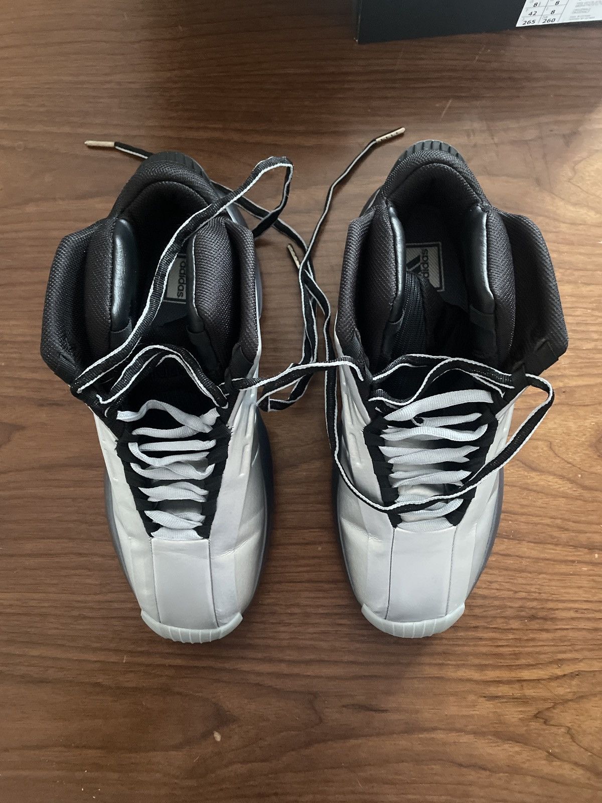Adidas ADIDAS Crazy 1 MAT silver, Core Black & Onix Size US 8.5 / EU 41-42 - 2 Thumbnail