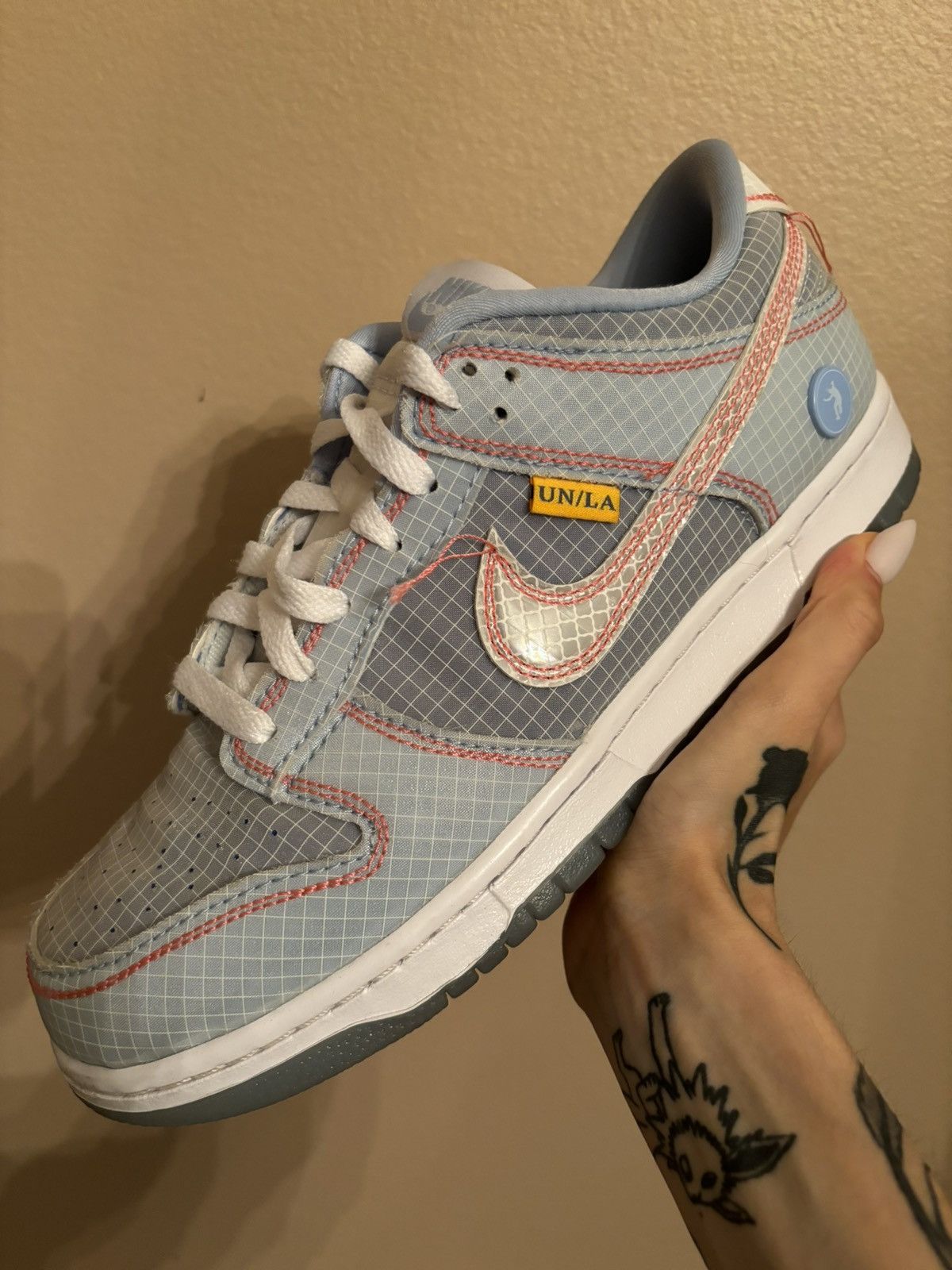 Nike × Union LA Union LA x Dunk Low ‘Passport Pack - Argon’ Size US 7.5 / EU 40-41 - 1 Thumbnail