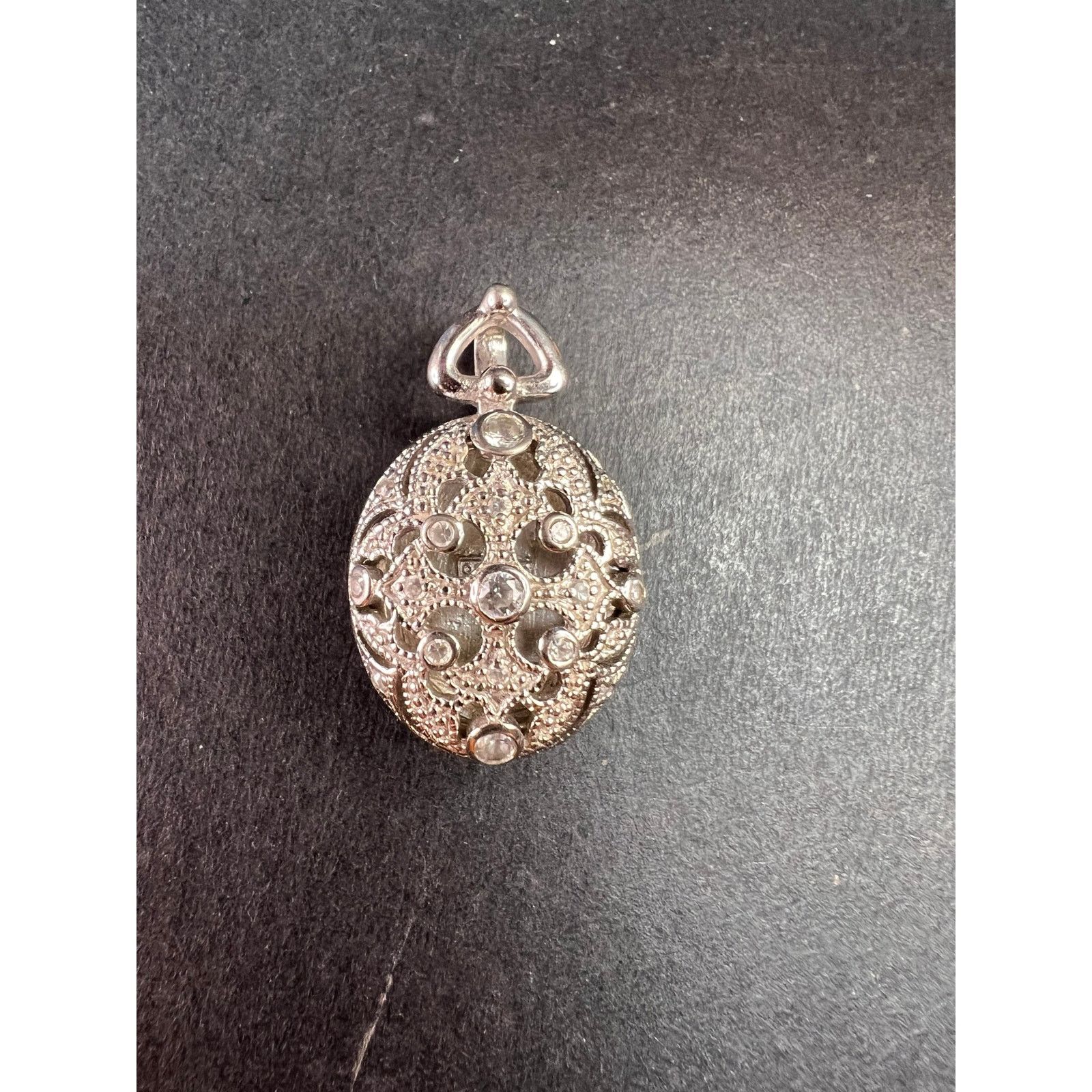 Other Vintage sterling silver poison locket Maltese cross pendant Size ONE SIZE - 2 Thumbnail