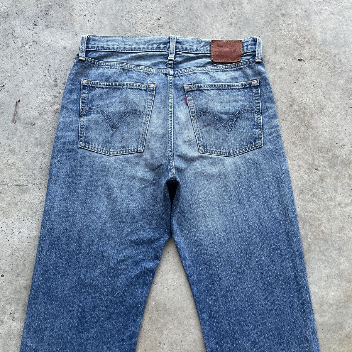 Levi's W32 Vintage Levi’s 502 Distressed Jeans Faded Denim Pants Size US 32 / EU 48 - 10 Thumbnail