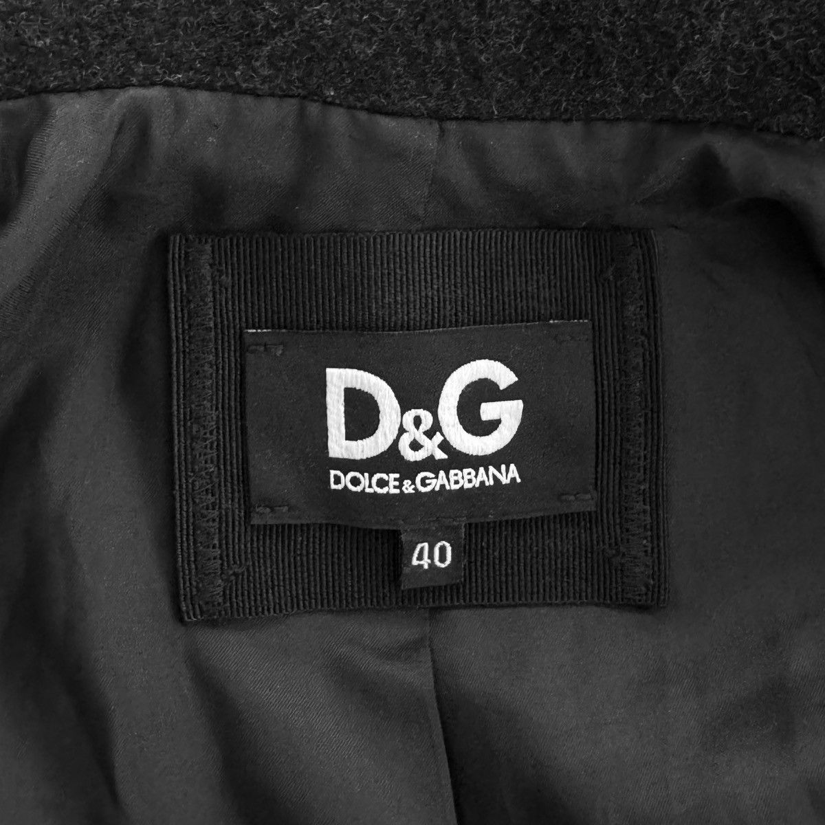 Dolce & Gabbana Dolce & Gabbana wool archive coat Size S / US 4 / IT 40 - 4 Thumbnail