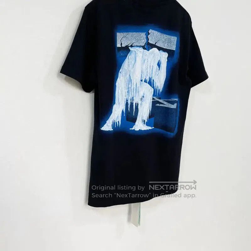 Off-White Off-White Men's Black Graphic Short Sleeve T-Shirt . Size US XS / EU 42 / 0 - 3 Thumbnail