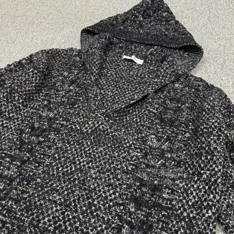 Dior Dior Gray Wool Ladies Hoodie Sweater . Size M / US 6-8 / IT 42-44 - 3 Thumbnail