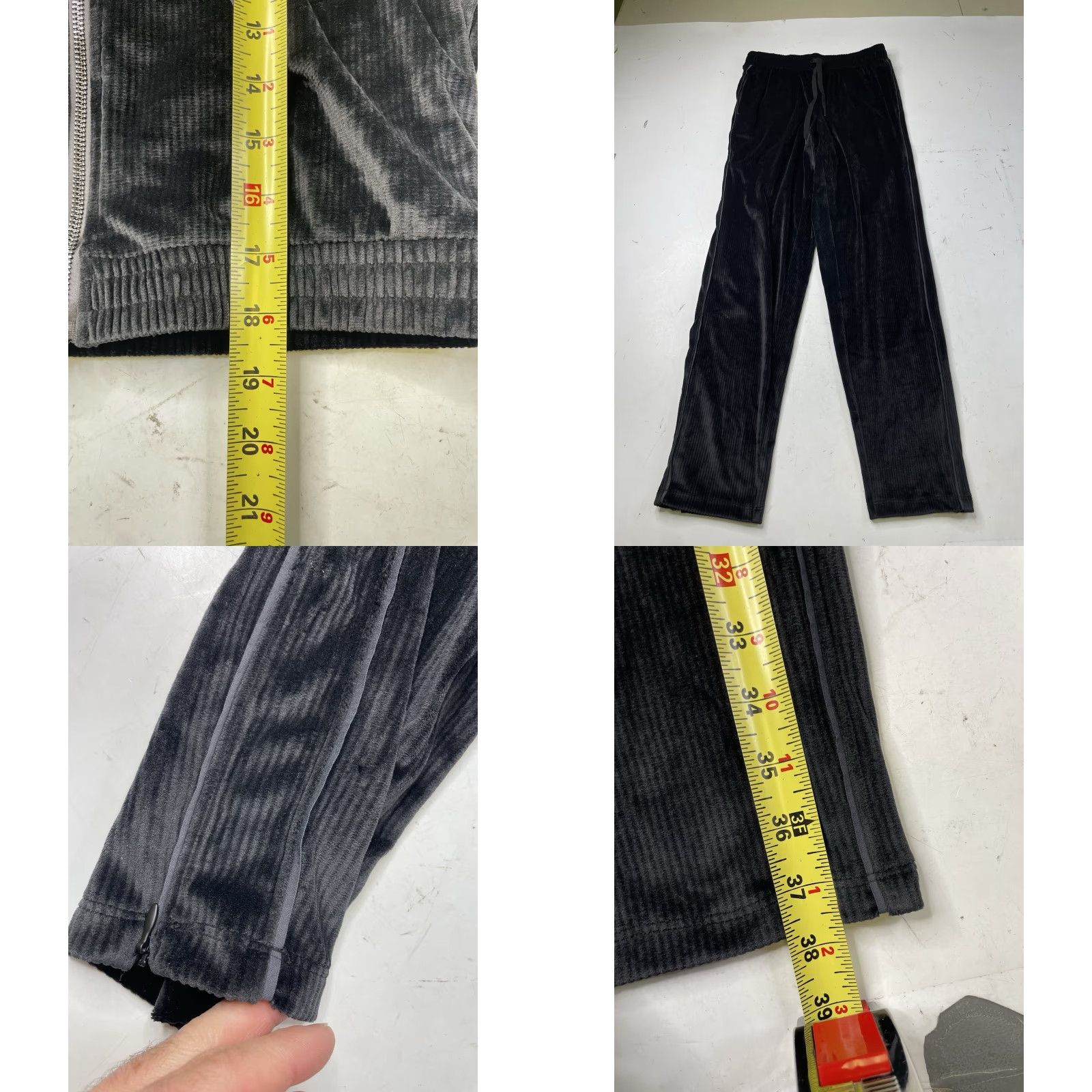 Victoria's Secret NWT Victoria's Secret Tracksuit 2 Piece Velour Black XS Womens On Point Y2K Victoria's Secret Tracksuit Black Velour 2 Piece Set Womens XS Size XS / US 0-2 / IT 36-38 - 8 Thumbnail