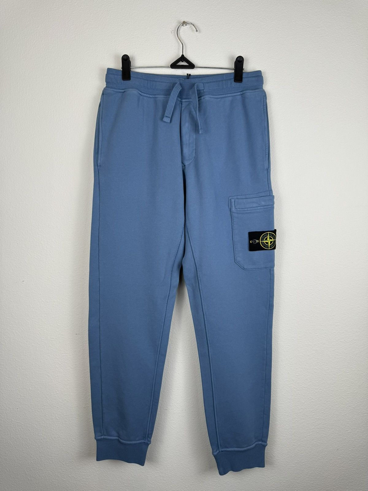 Stone Island Stone Island Patch Logo Cargo Cotton Sweatpants Joggers Size US 30 / EU 46 - 1 Thumbnail