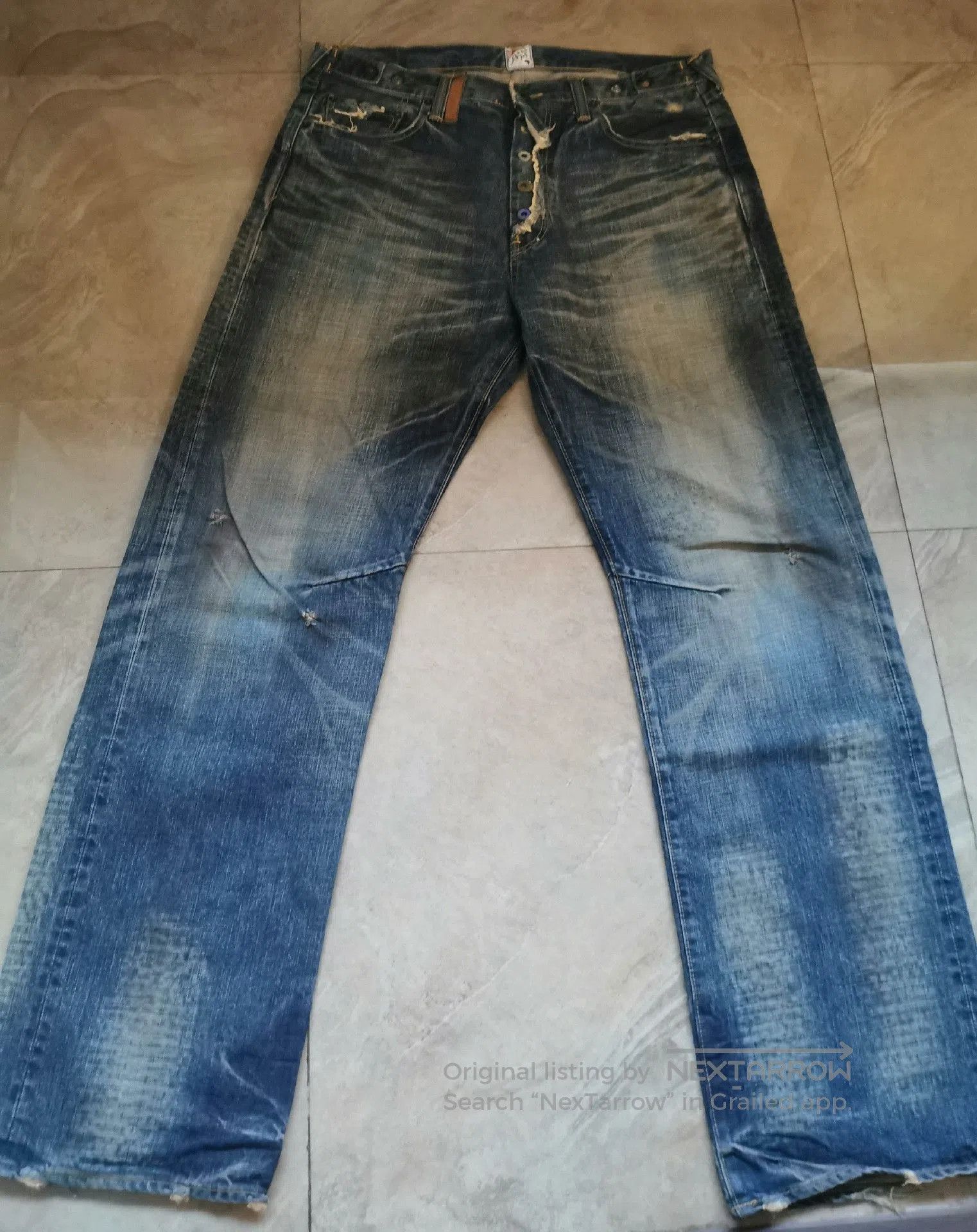 Visvim Prps 01 Loose Straight Jeans. Size US 36 / EU 52 - 1 Thumbnail