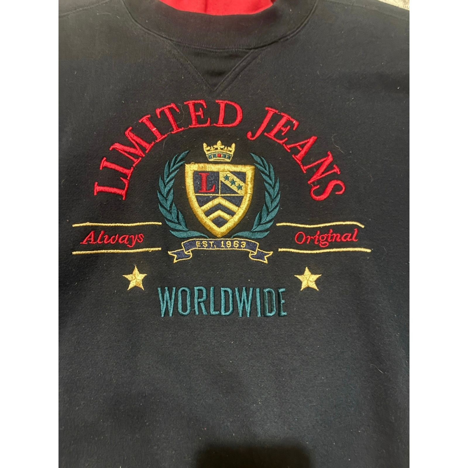 & Other Stories Vintage Limited Jeans Sweatshirt size 14 + Turtleneck Size L / US 10 / IT 46 - 1 Thumbnail
