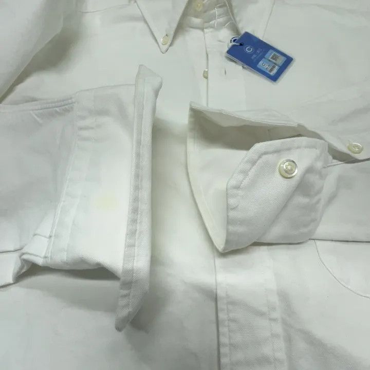 Thom Browne Thom Browne Casual Solid Long Sleeve Shirt -2507 Size US S / EU 44-46 / 1 - 1 Thumbnail