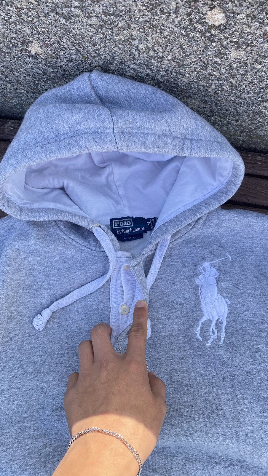 Polo Ralph Lauren Vintage Polo Ralph Lauren y2k hoodie Size US S / EU 44-46 / 1 - 8 Thumbnail