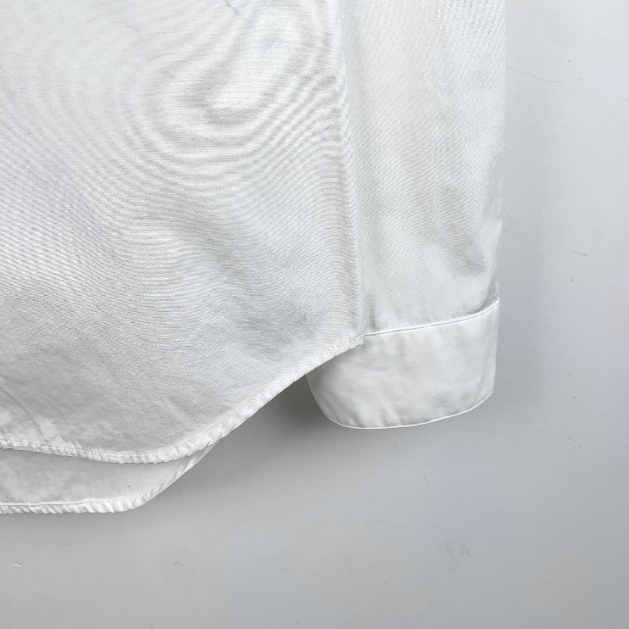 Dior Dior White Cotton & Polyester Embroidered Button-Down Shirt Size S / US 4 / IT 40 - 4 Thumbnail
