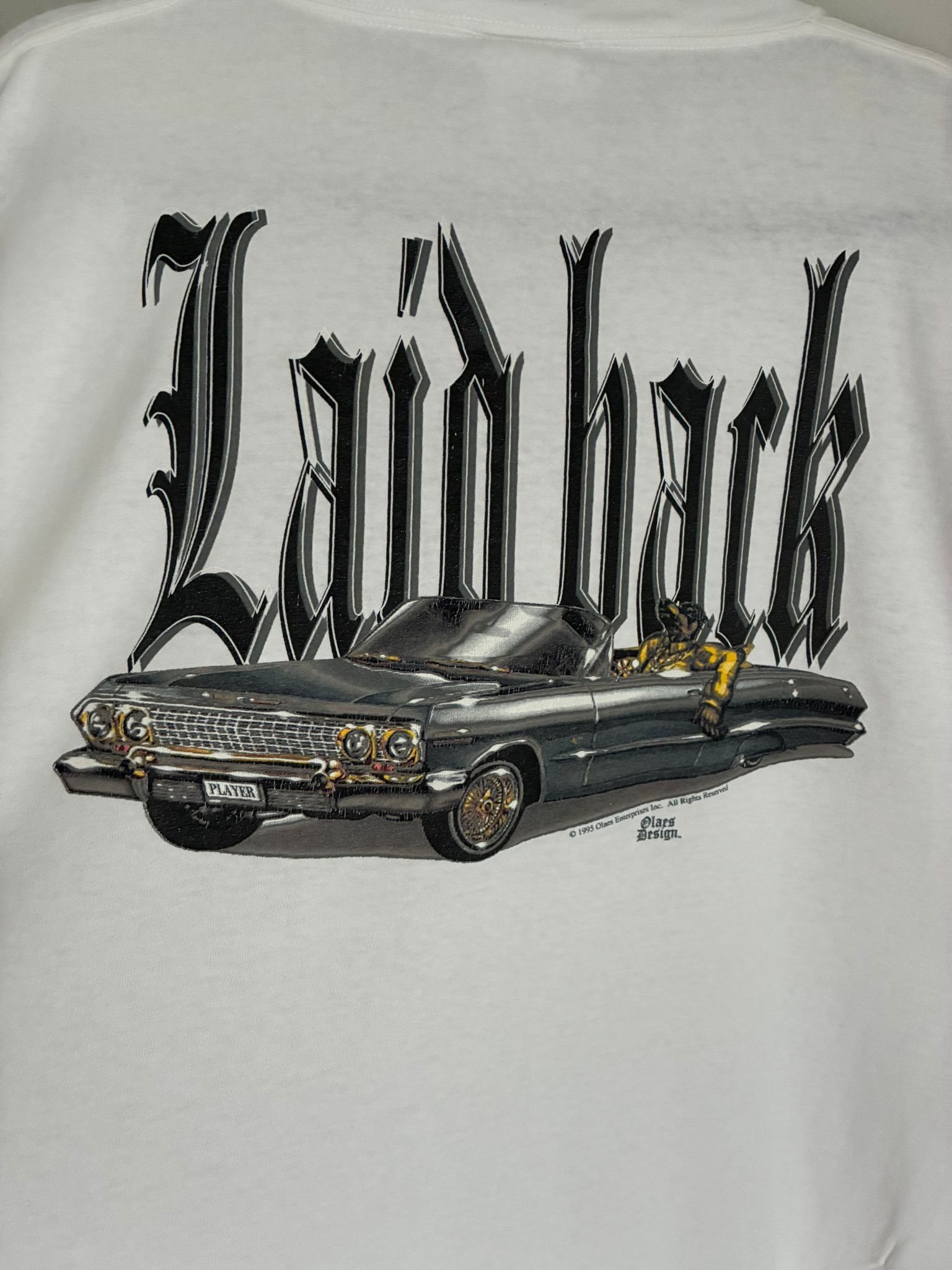 Vintage Rollin Hard tee 90s Laid Back Olaes Design Dogg cali rare Size US XL / EU 56 / 4 - 2 Thumbnail