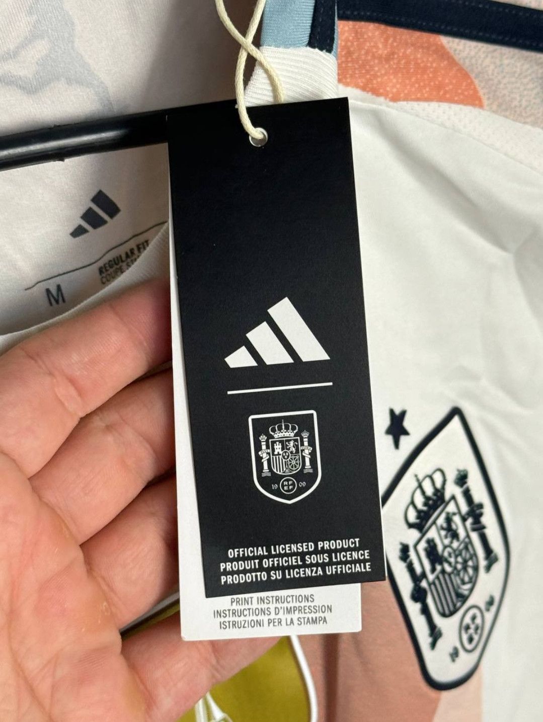 Adidas Spain Women's Football Team 2025 Away Jersey T-Shirt Size M / US 6-8 / IT 42-44 - 9 Thumbnail