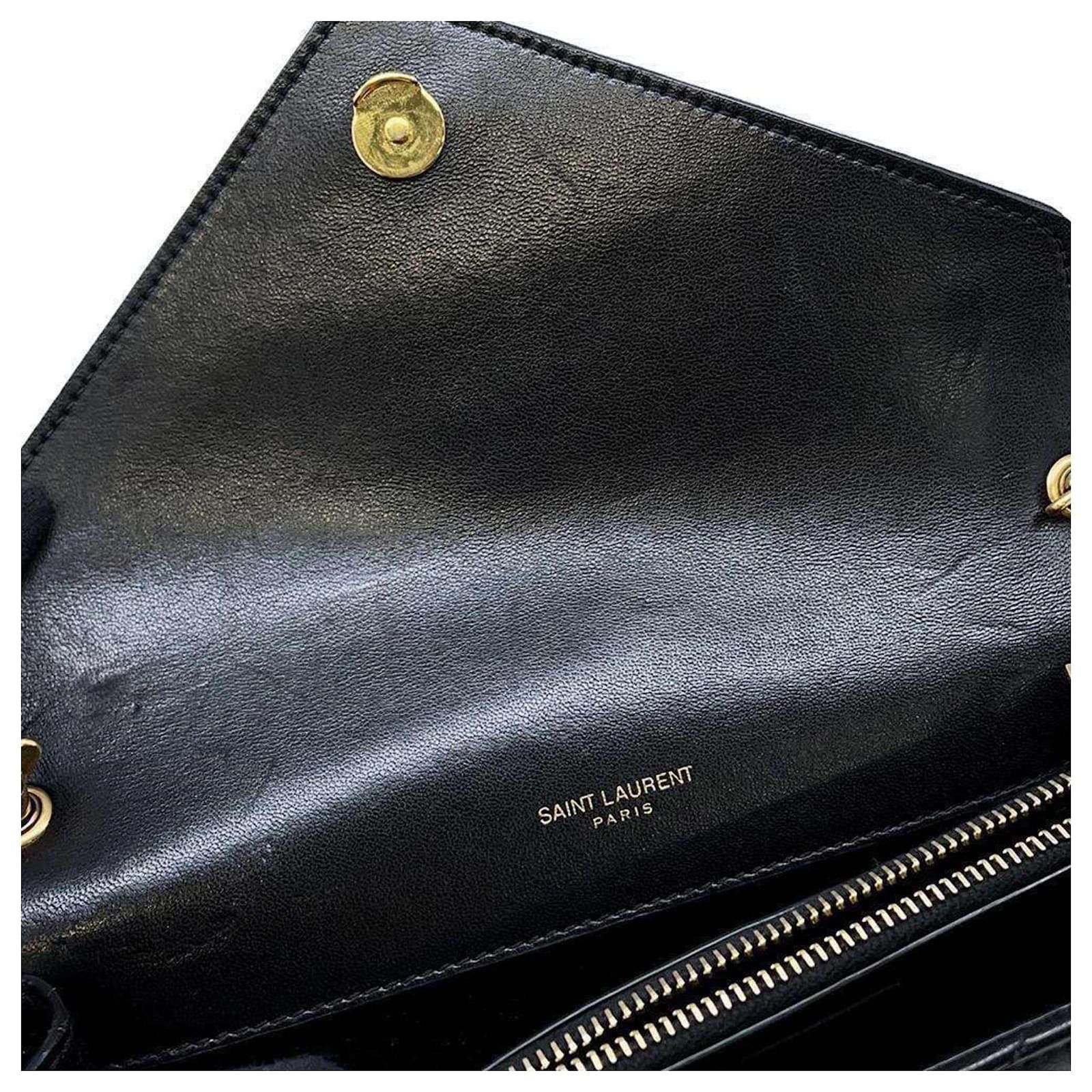 Saint Laurent Paris o1b1hav110924 Size: OS / Mini Gaby Leather Bag in Black Size ONE SIZE - 6 Thumbnail
