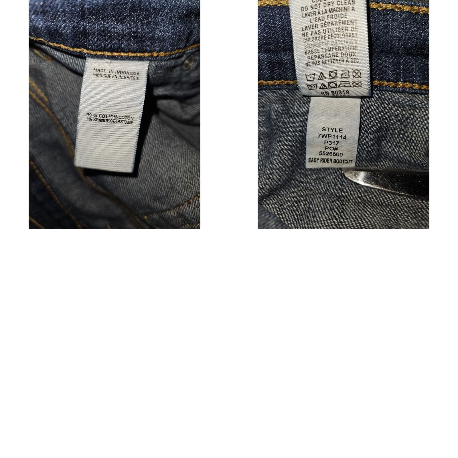 Lucky Brand Lucky Brand Jeans Womens 10 Blue Easy Rider Bootcut Stretch Denim 30 Inseam Size 32" / US 10 / IT 46 - 8 Thumbnail