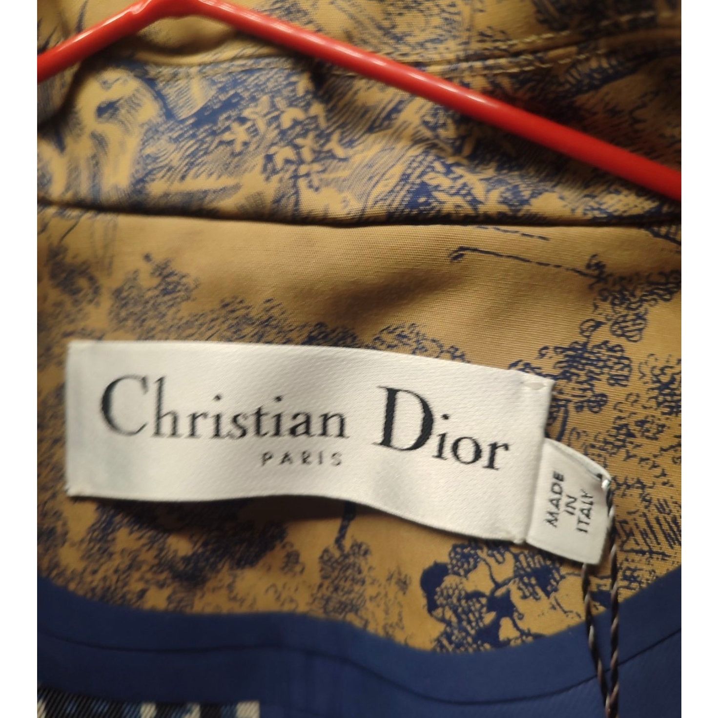 Dior Christian Dior Brown Signature Print Trench Coat Sz. 36 Size XS / US 0-2 / IT 36-38 - 6 Thumbnail