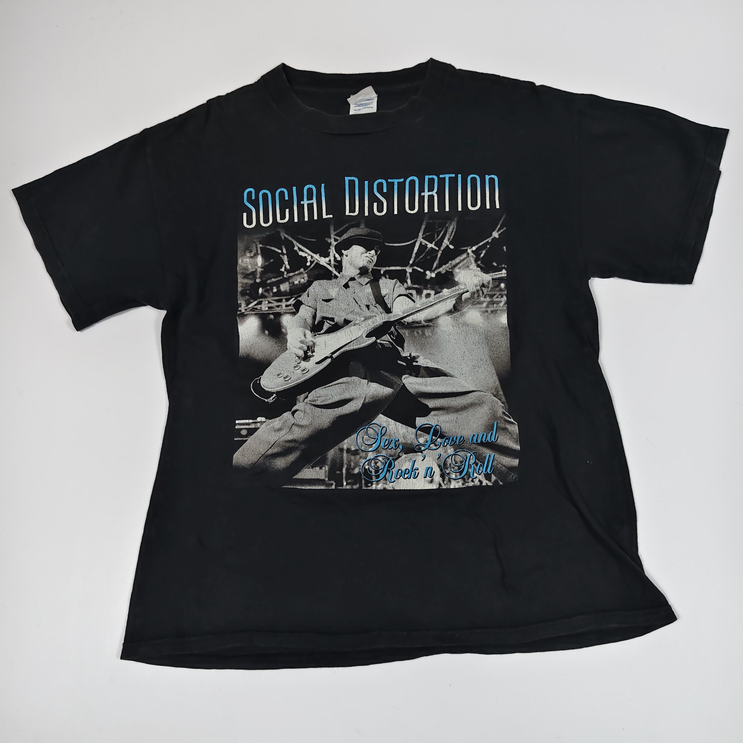 Band Tees 2004 Social Distortion "Sex, Love & Rock 'n' Roll" Album #F Size US M / EU 48-50 / 2 - 1 Thumbnail