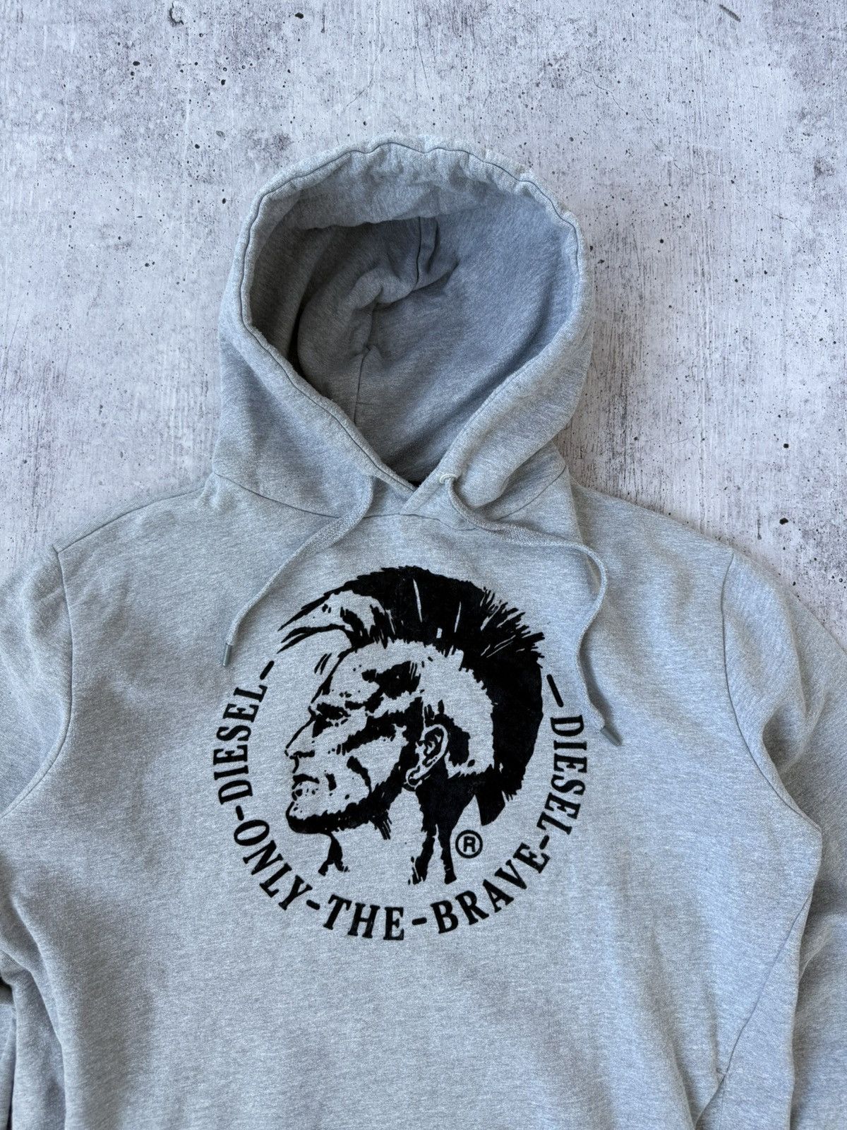 Diesel × Vintage Diesel Vintage Big Logo Hoodie Size US XL / EU 56 / 4 - 6 Thumbnail