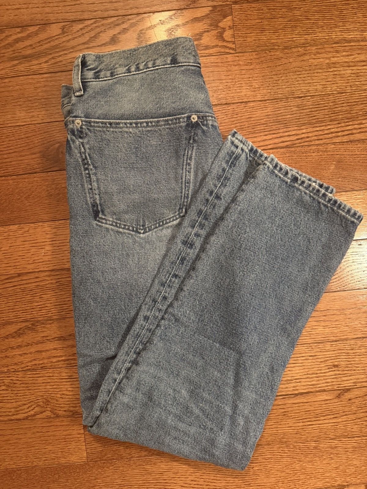 Pacsun Pacsun Rare DNM Edit Denim Straight Jeans Size US 32 / EU 48 - 4 Thumbnail