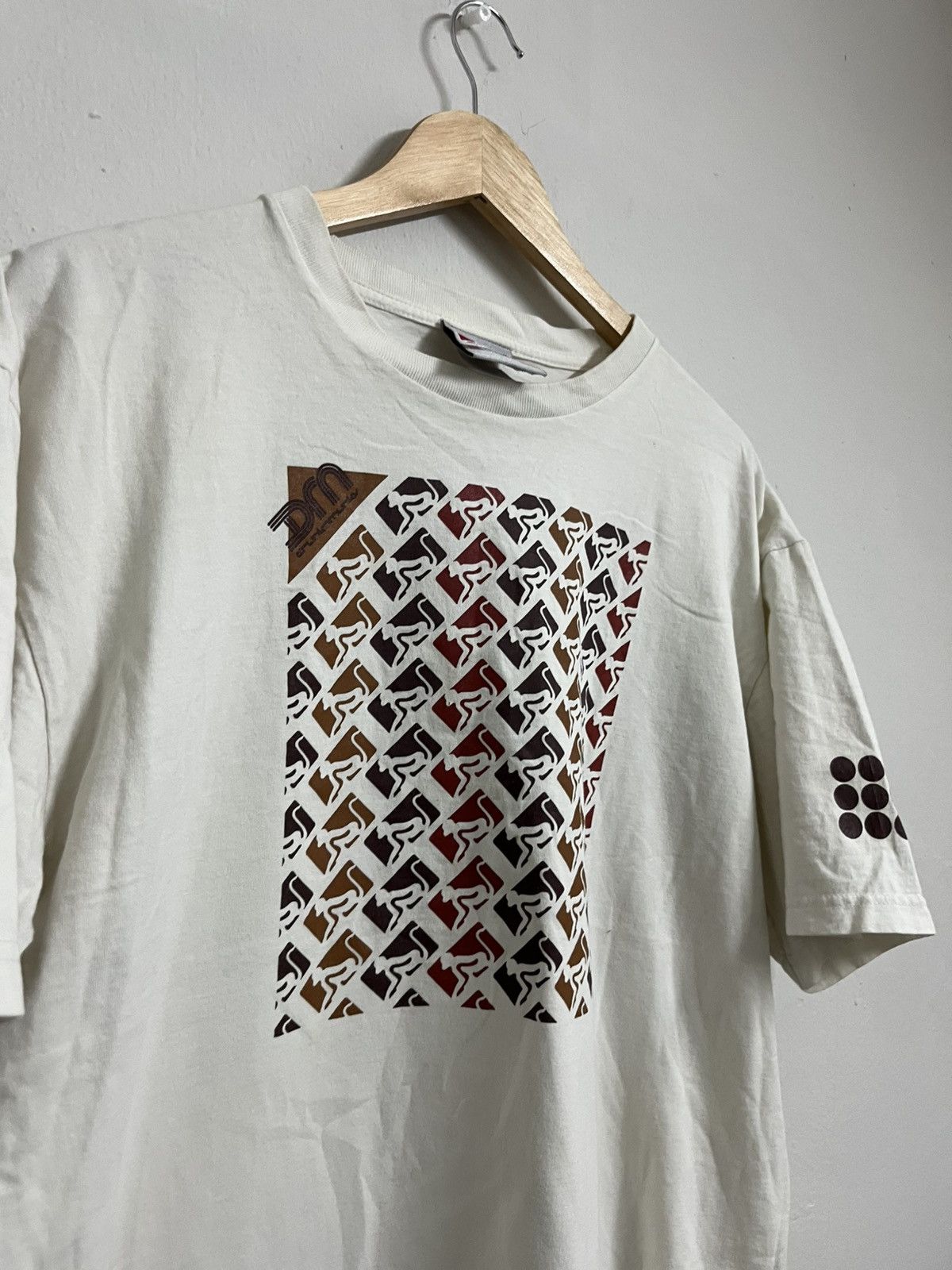 DrunknMunky 💥Vintage 90s Streetwear Drunkn Munky USA Skates Tee Size US L / EU 52-54 / 3 - 9 Thumbnail