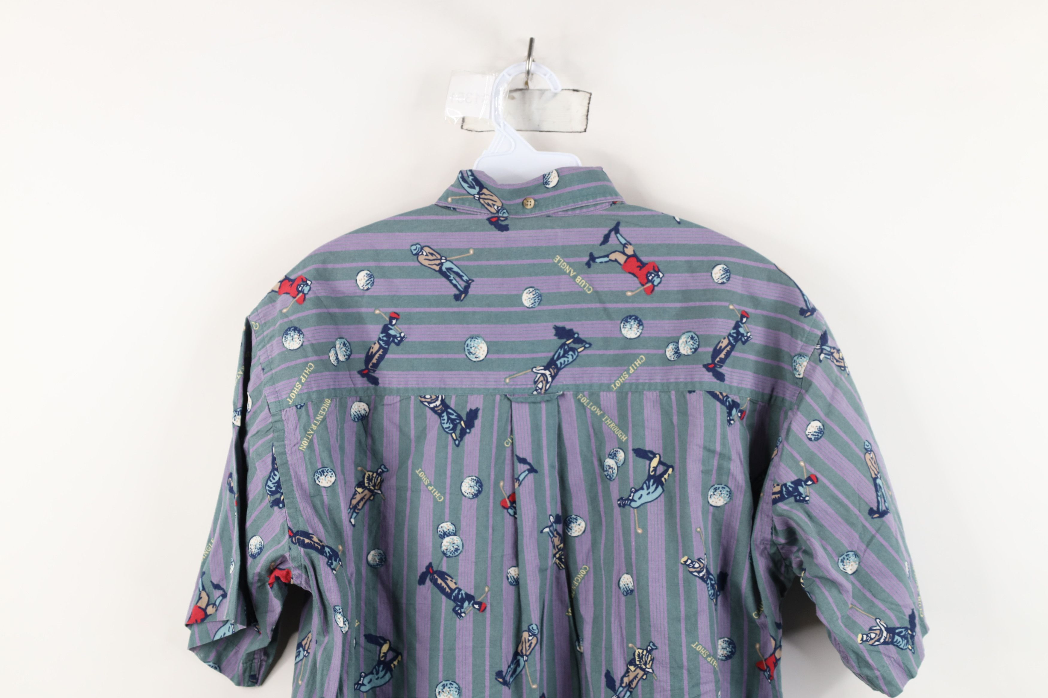 Vintage Vintage 90s Streetwear Over Print Short Sleeve Button Shirt Size US M / EU 48-50 / 2 - 13 Thumbnail