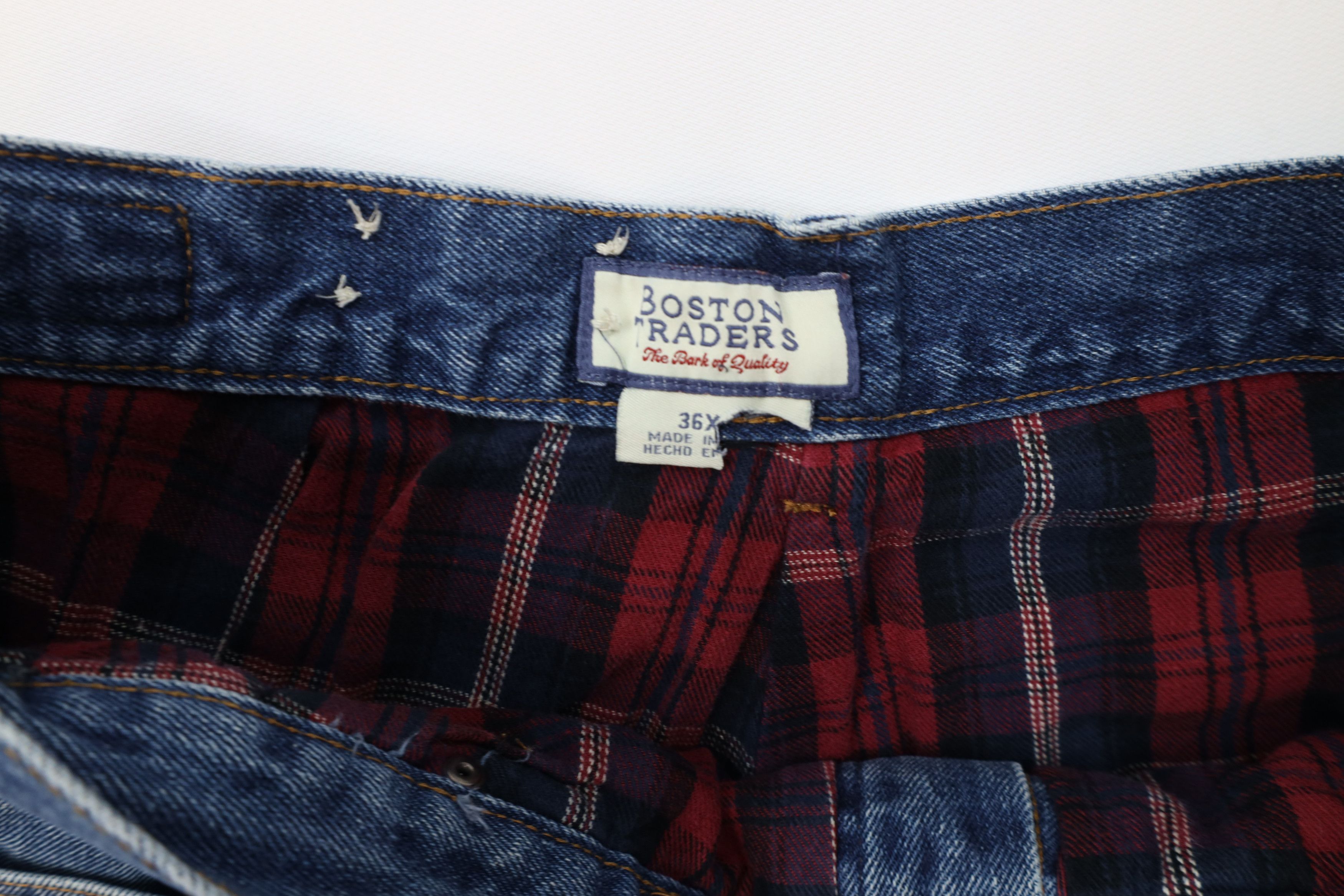 Vintage Vintage Streetwear Flannel Lined Heavyweight Denim Jeans Size US 36 / EU 52 - 9 Thumbnail