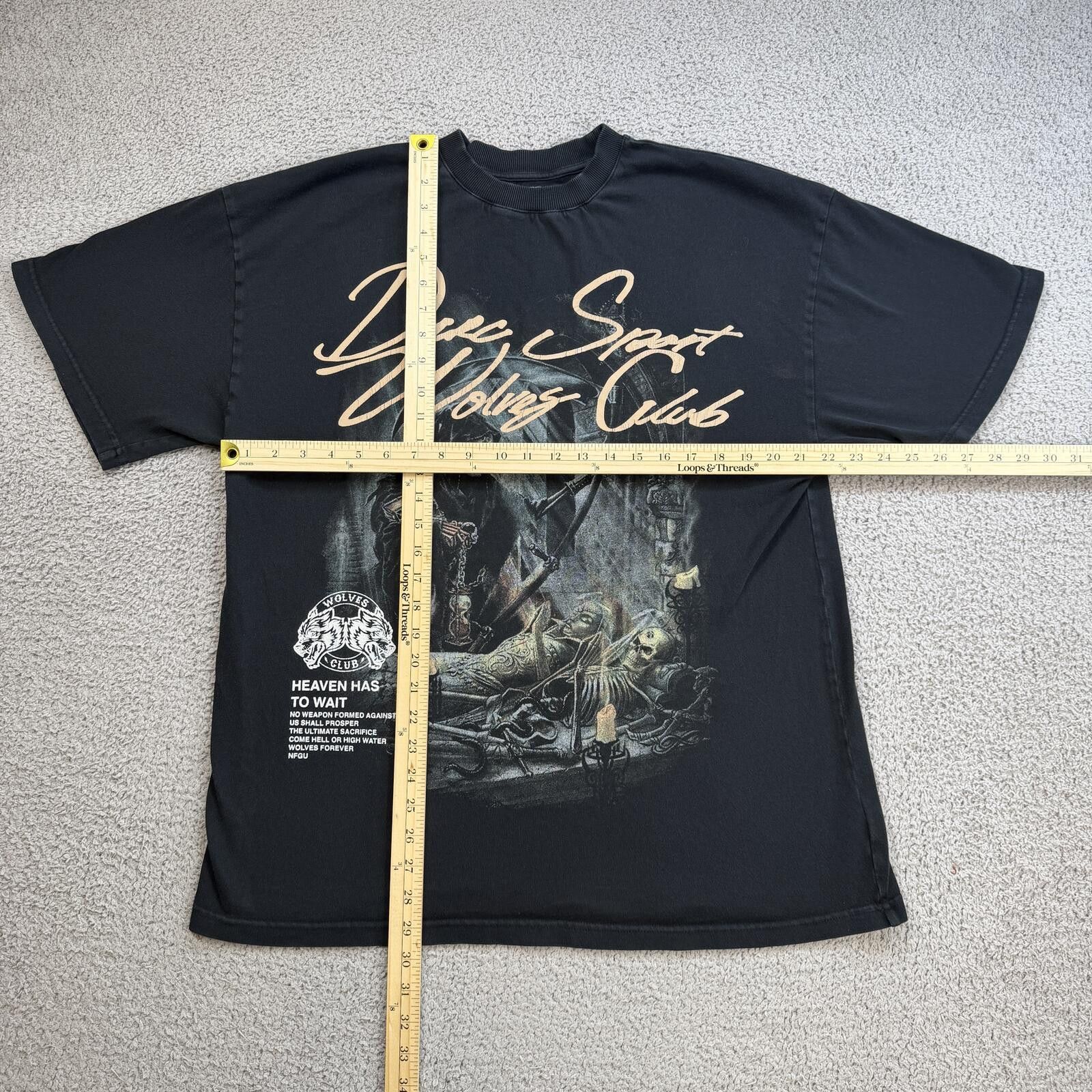 Darc Sport Darc Sport Wolves Club Mens T Shirt Black M 675 Of 2000 Gym Size US M / EU 48-50 / 2 - 4 Thumbnail