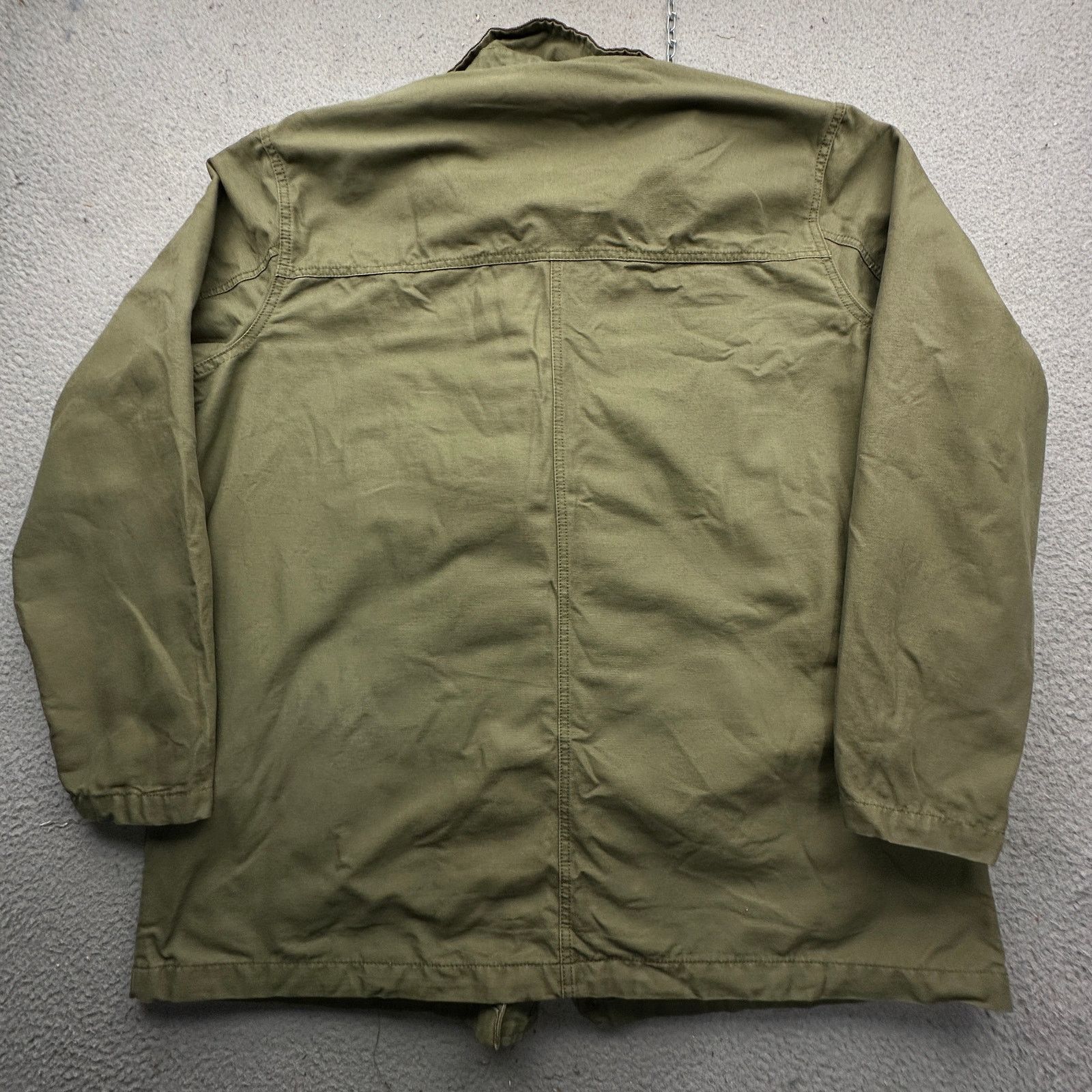 Lands' End Lands End Duck Canvas Lined Chore Work Coat Jacket Mens XXL Size US XXL / EU 58 / 5 - 12 Thumbnail