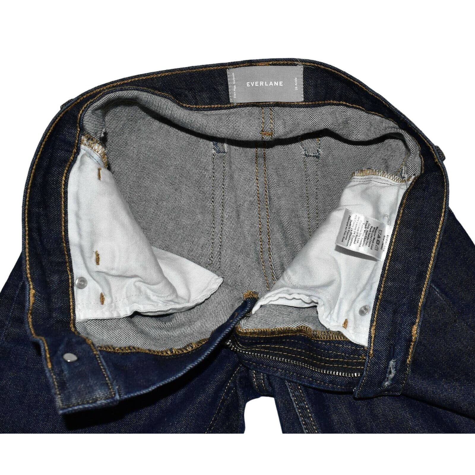Everlane A5 NEW EVERLANE Blue Denim Skinny Ankle Jeans Size 26 Size 26" / US 2 / IT 38 - 4 Thumbnail