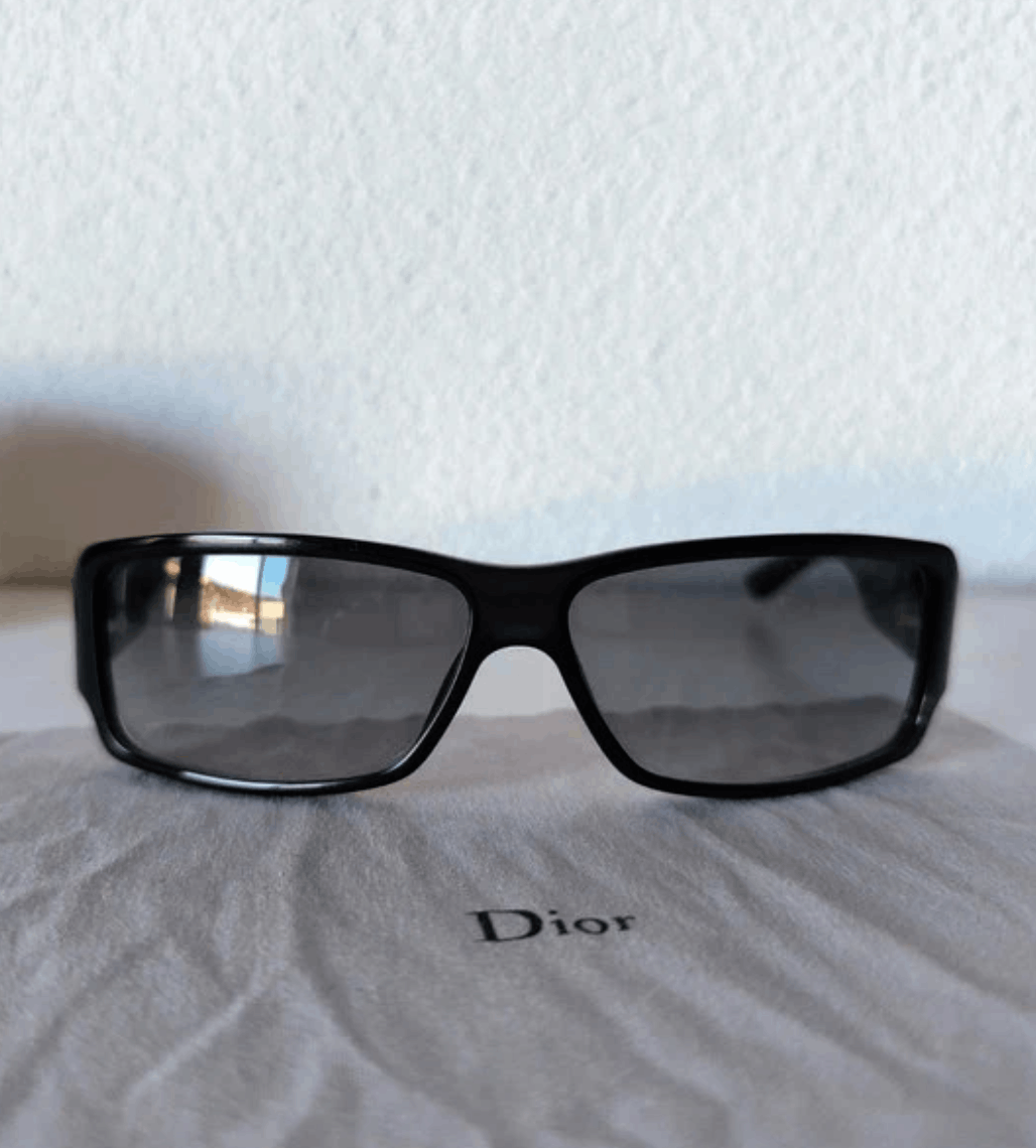 Dior Dior Sunglasses Shiny Pop Mask Shield Sport Bike Vintage Size ONE SIZE - 4 Thumbnail