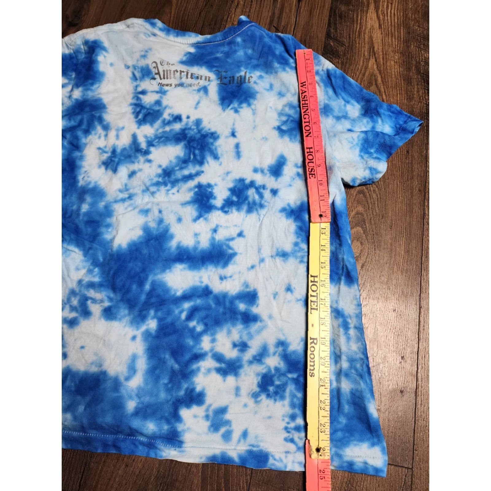 American Eagle Outfitters VINTAGE American Eagle Outfitters T-Shirt Men M Blue Classic 90s Crew Neck Short Sleeve Size US M / EU 48-50 / 2 - 2 Thumbnail