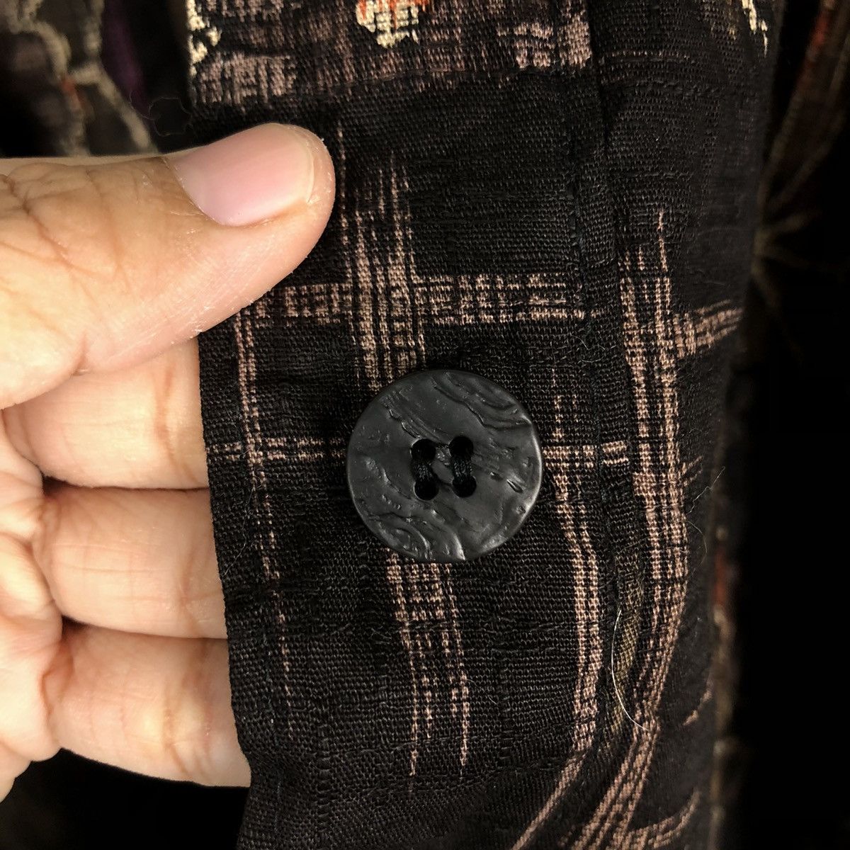 Japanese Brand 🔥Vintage Traditional Japanese Button Jacket Native Kapital Size US L / EU 52-54 / 3 - 16 Thumbnail