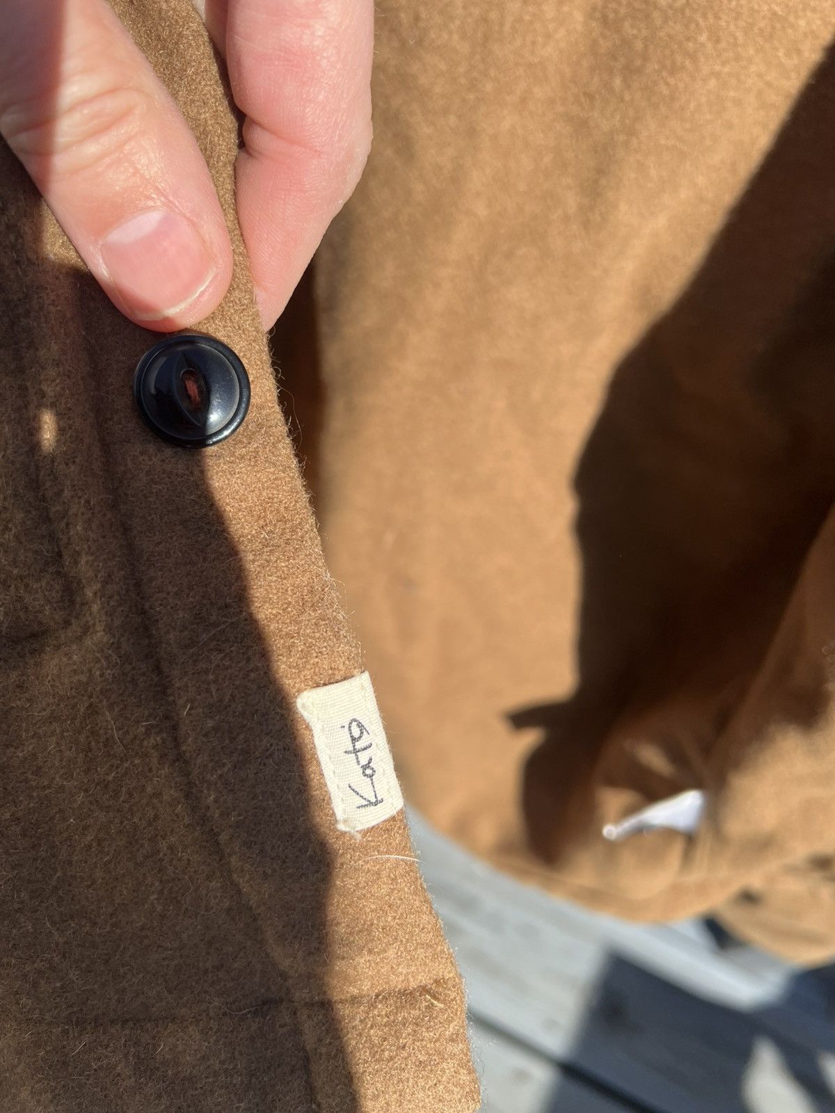Hiroshi Kato Hiroshi Kato Melton Wool Overshirt Jacket Camel Shirt Size US M / EU 48-50 / 2 - 5 Thumbnail
