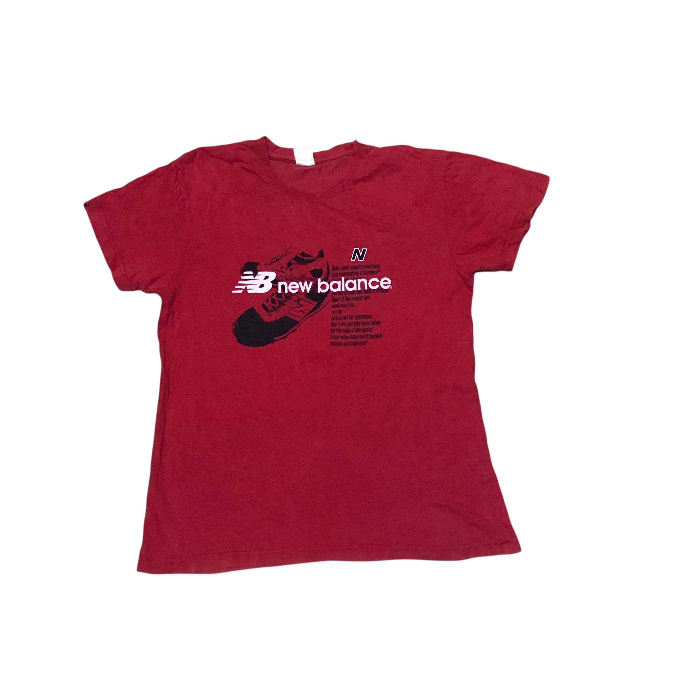 New Balance Vintage 90s New Balance Tshirt Size US S / EU 44-46 / 1 - 1 Thumbnail