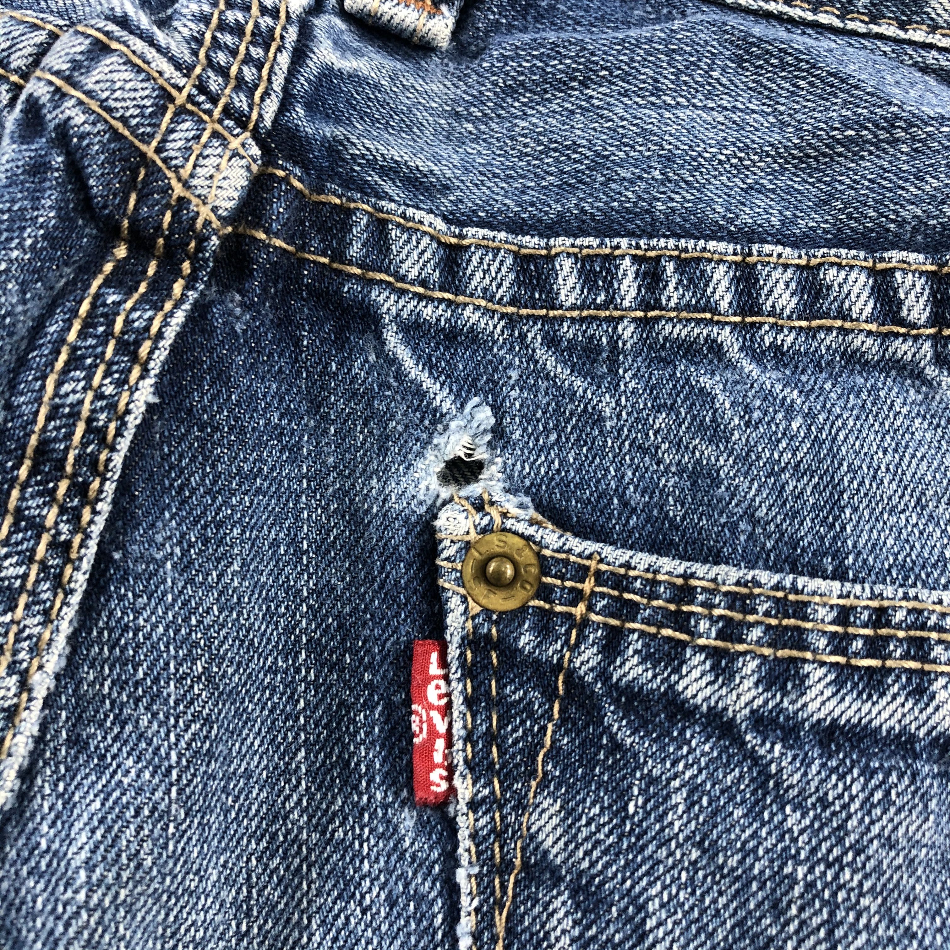 Levi's Vintage Blue Wash Levis 514 Jeans-J2398 Size US 32 / EU 48 - 8 Thumbnail