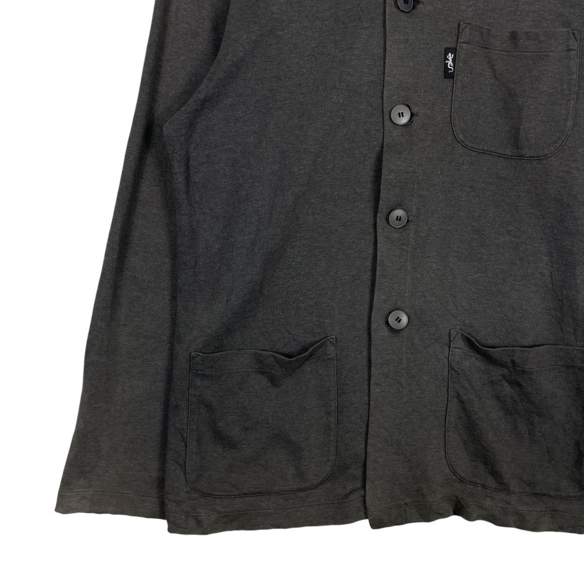 Japanese Brand × Vintage × agnes b. 💥AGNES B CHORE LINEN COTTON JACKET Size US M / EU 48-50 / 2 - 3 Thumbnail