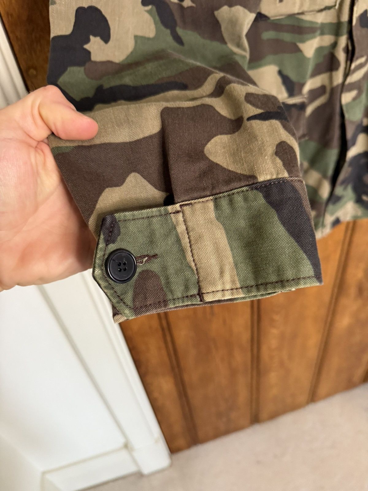 Saint Laurent Paris SS16 Saint Laurent camo yeah baby jacket Hedi Slimane L surf Size US L / EU 52-54 / 3 - 14 Thumbnail