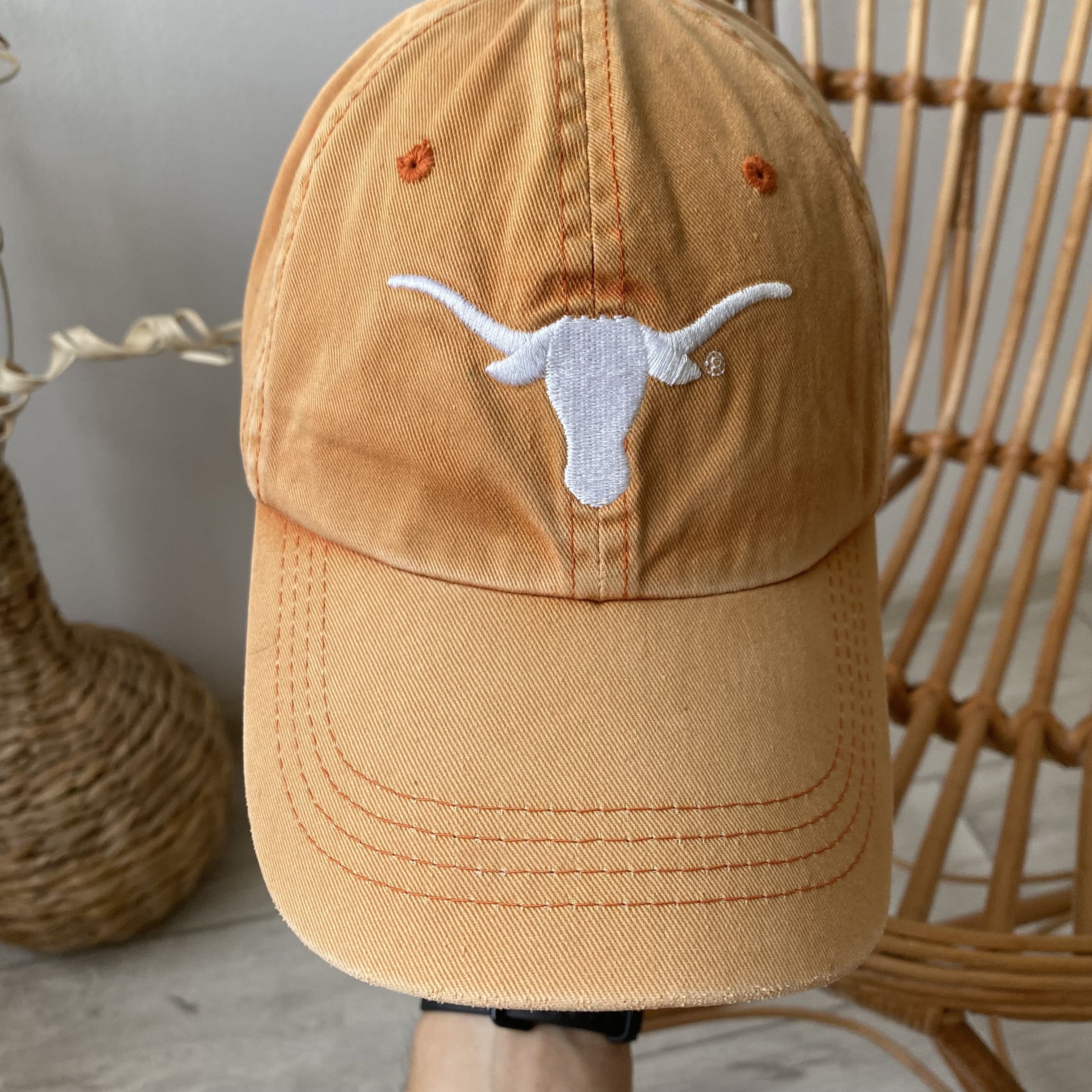 Vintage 🔥 Vintade Faded Texas Longhorns Cap USA University College Size ONE SIZE - 3 Thumbnail